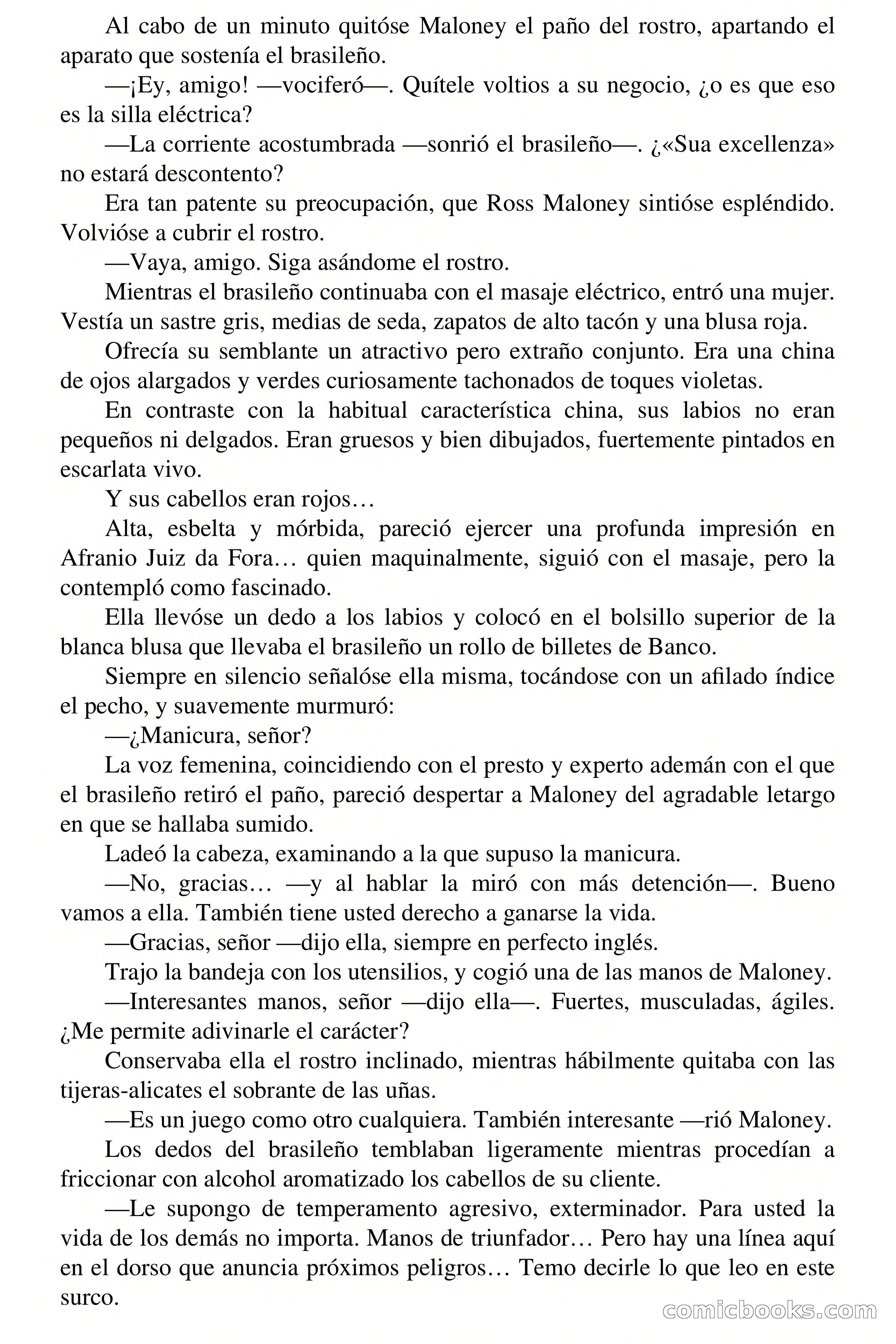 Capitán Pantera: La hija de Yuan Kang — page 9 of 68