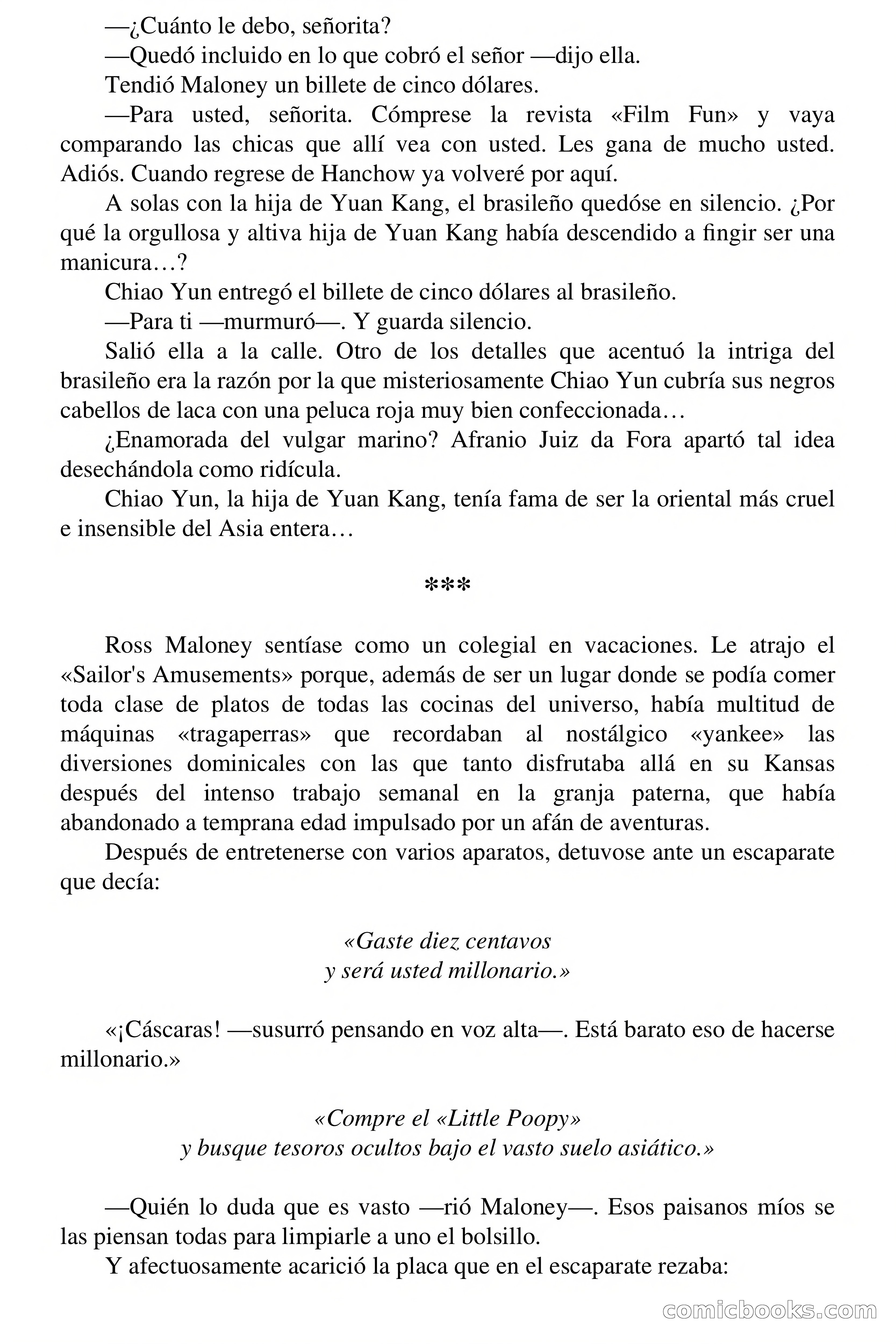 Capitán Pantera: La hija de Yuan Kang — page 11 of 68