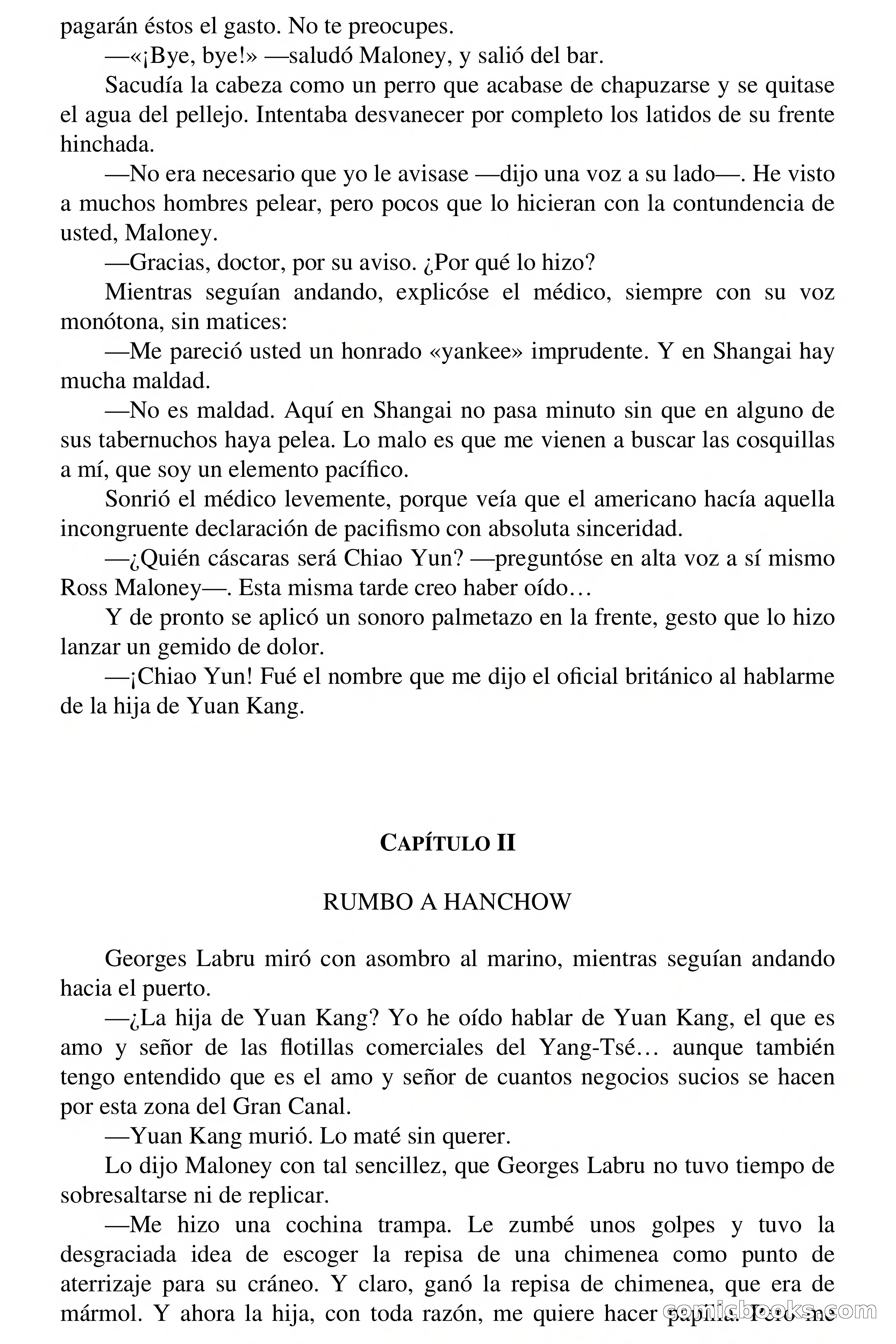 Capitán Pantera: La hija de Yuan Kang — page 17 of 68