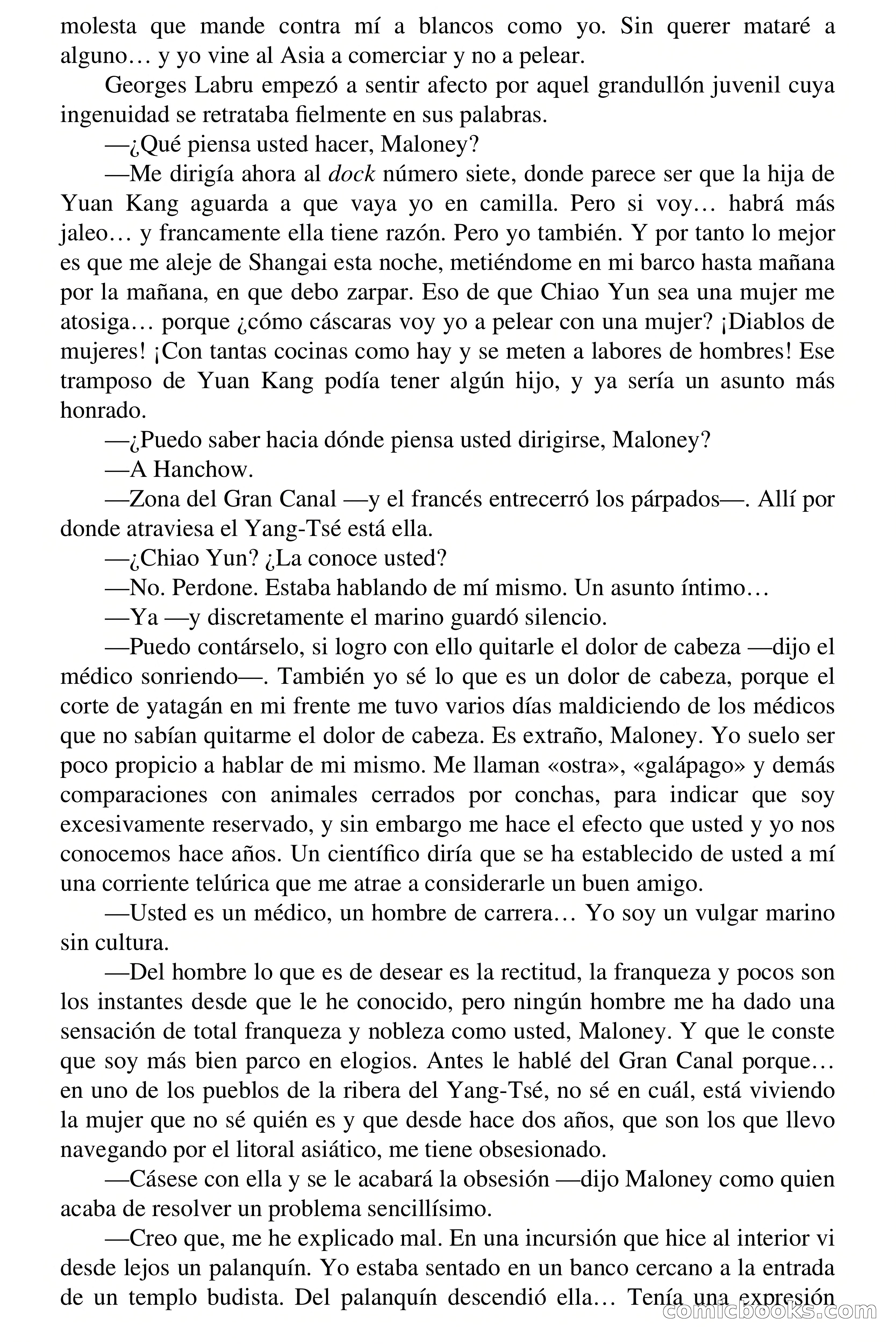 Capitán Pantera: La hija de Yuan Kang — page 18 of 68