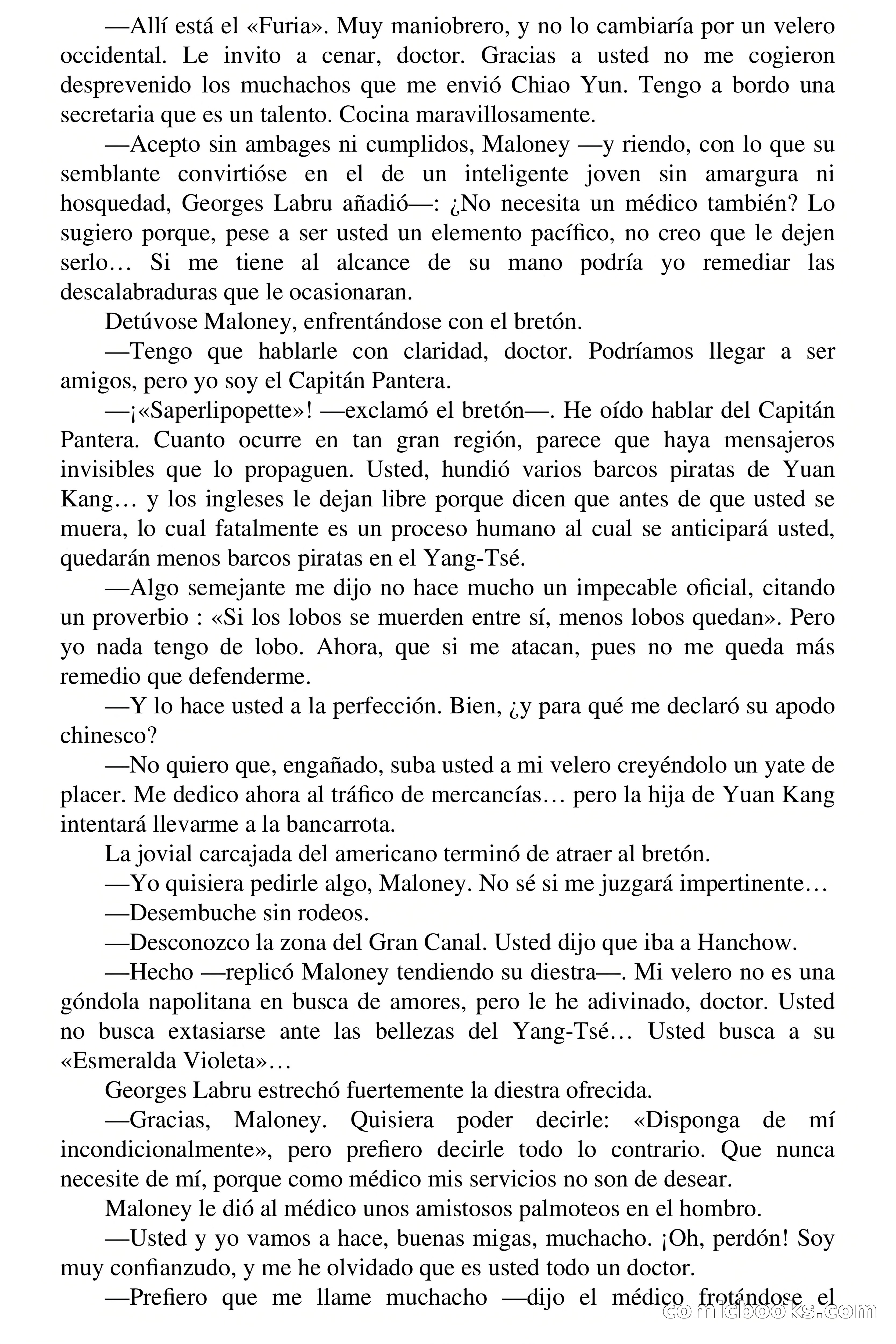 Capitán Pantera: La hija de Yuan Kang — page 20 of 68