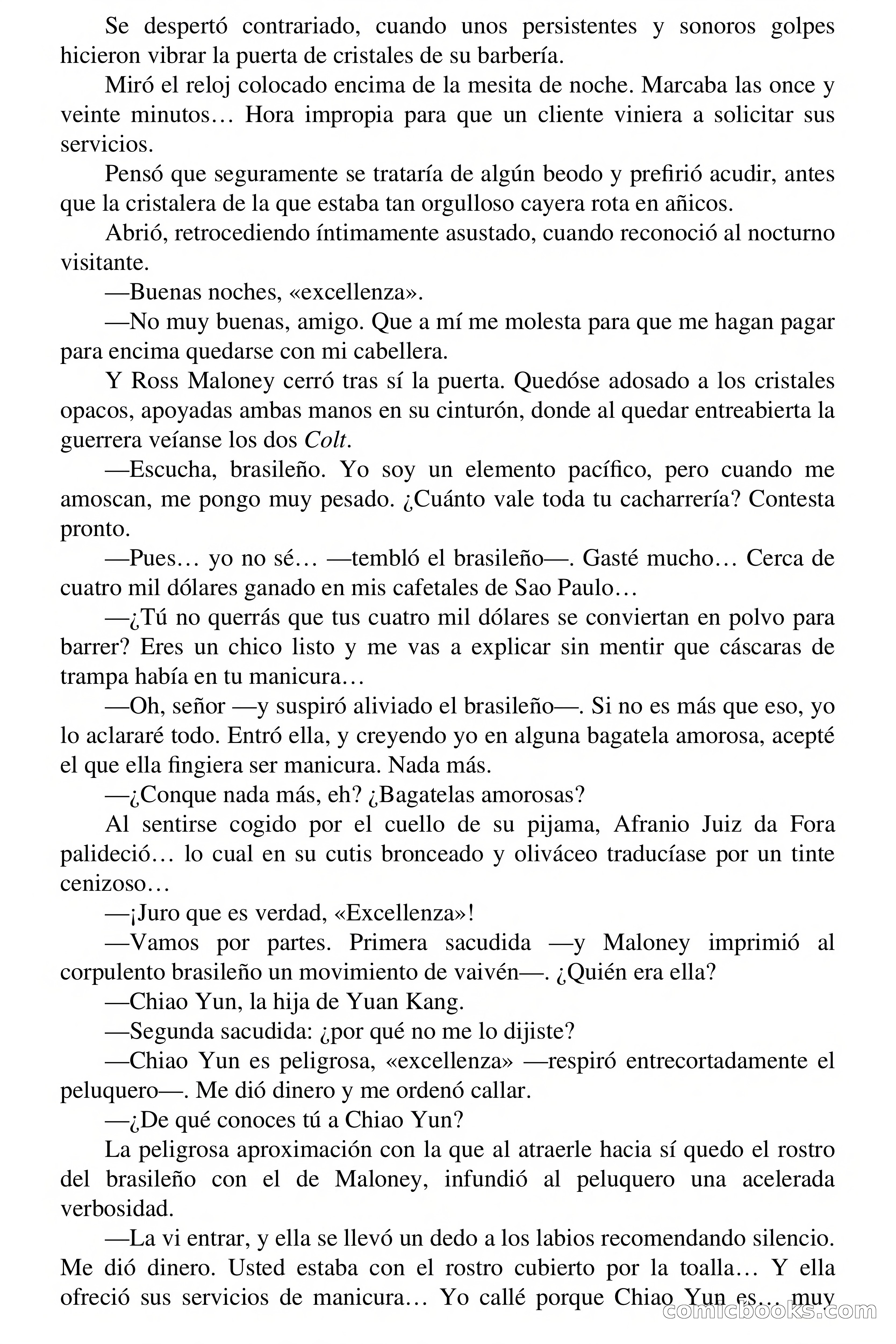 Capitán Pantera: La hija de Yuan Kang — page 23 of 68