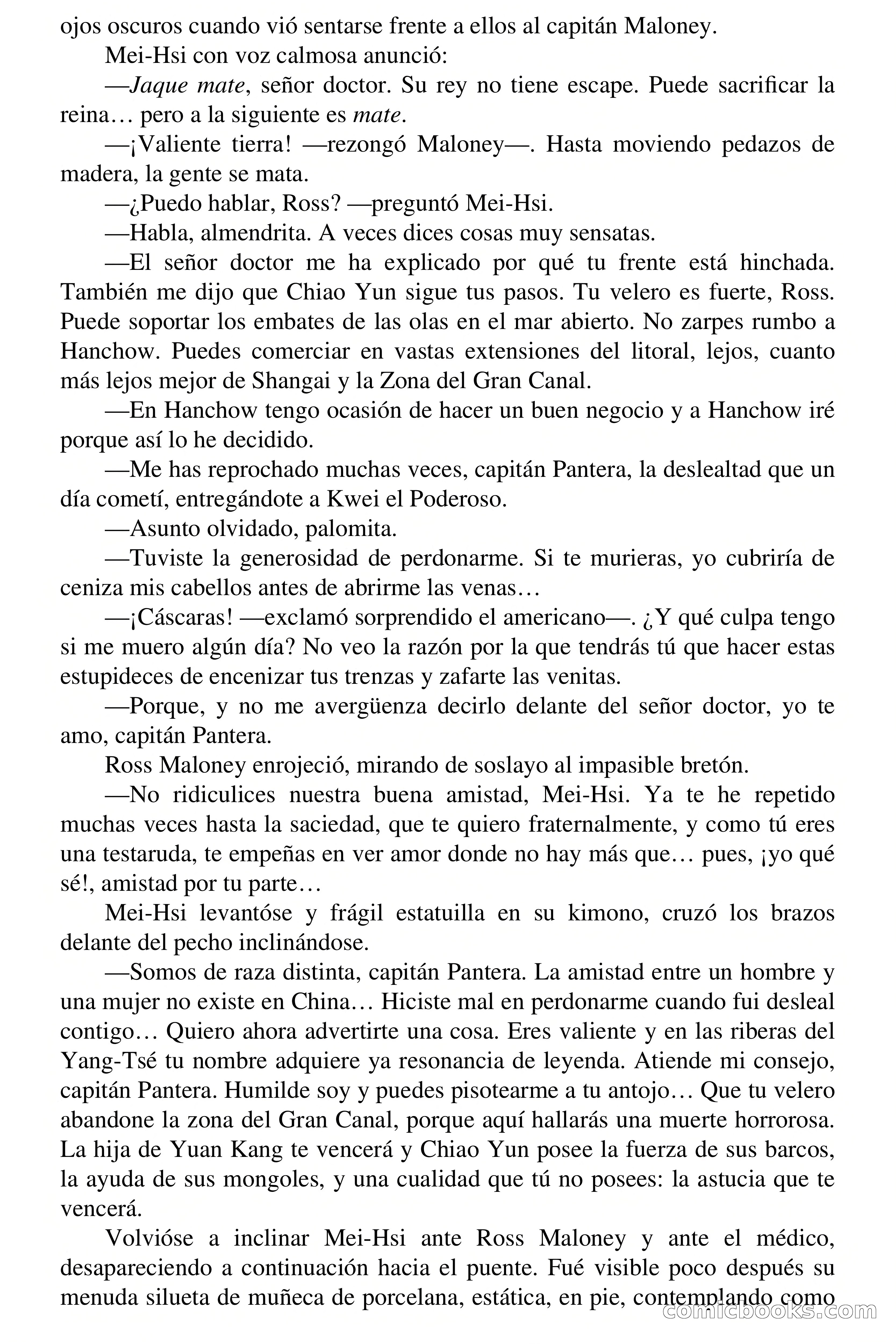 Capitán Pantera: La hija de Yuan Kang — page 25 of 68