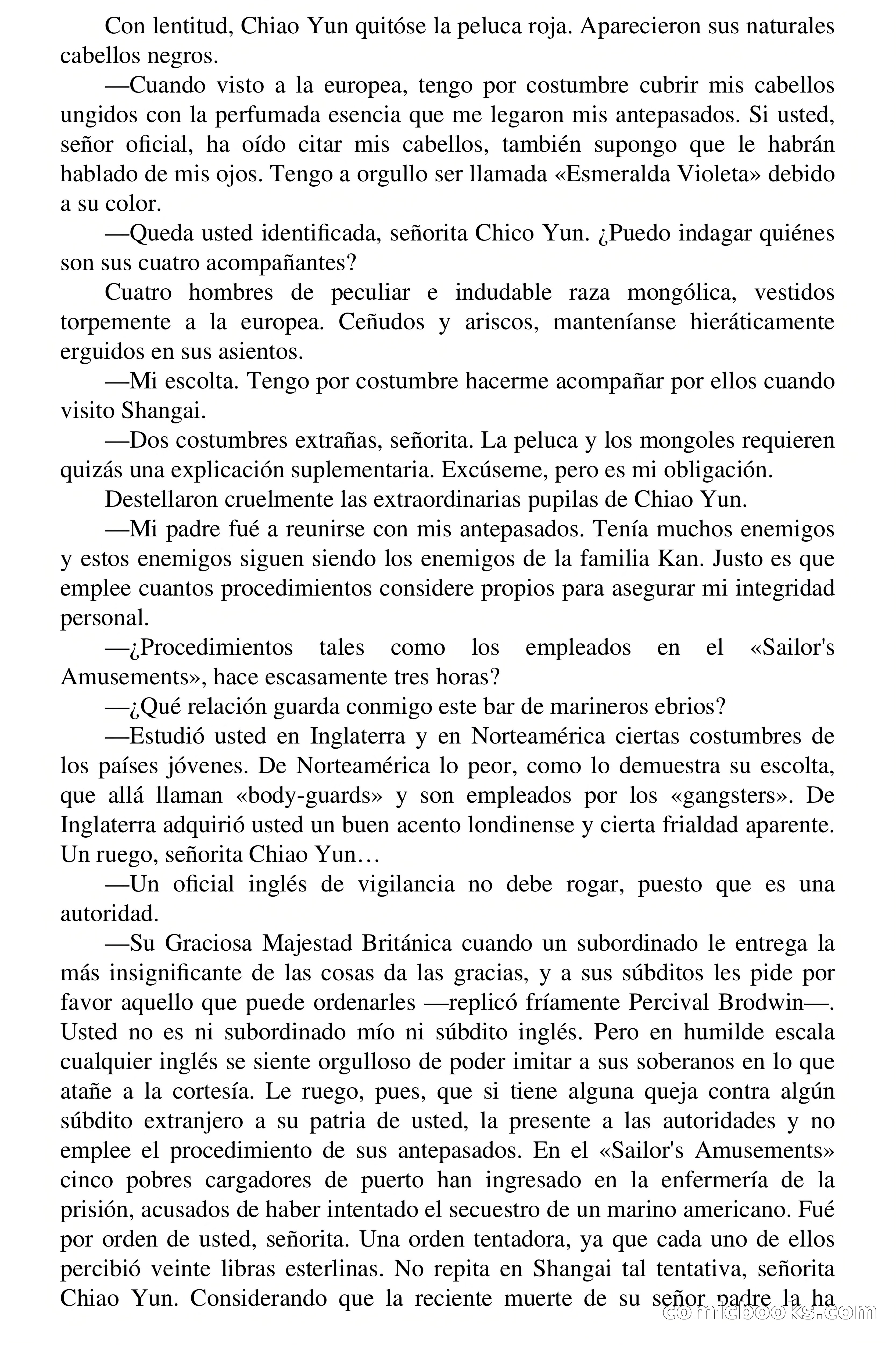 Capitán Pantera: La hija de Yuan Kang — page 30 of 68