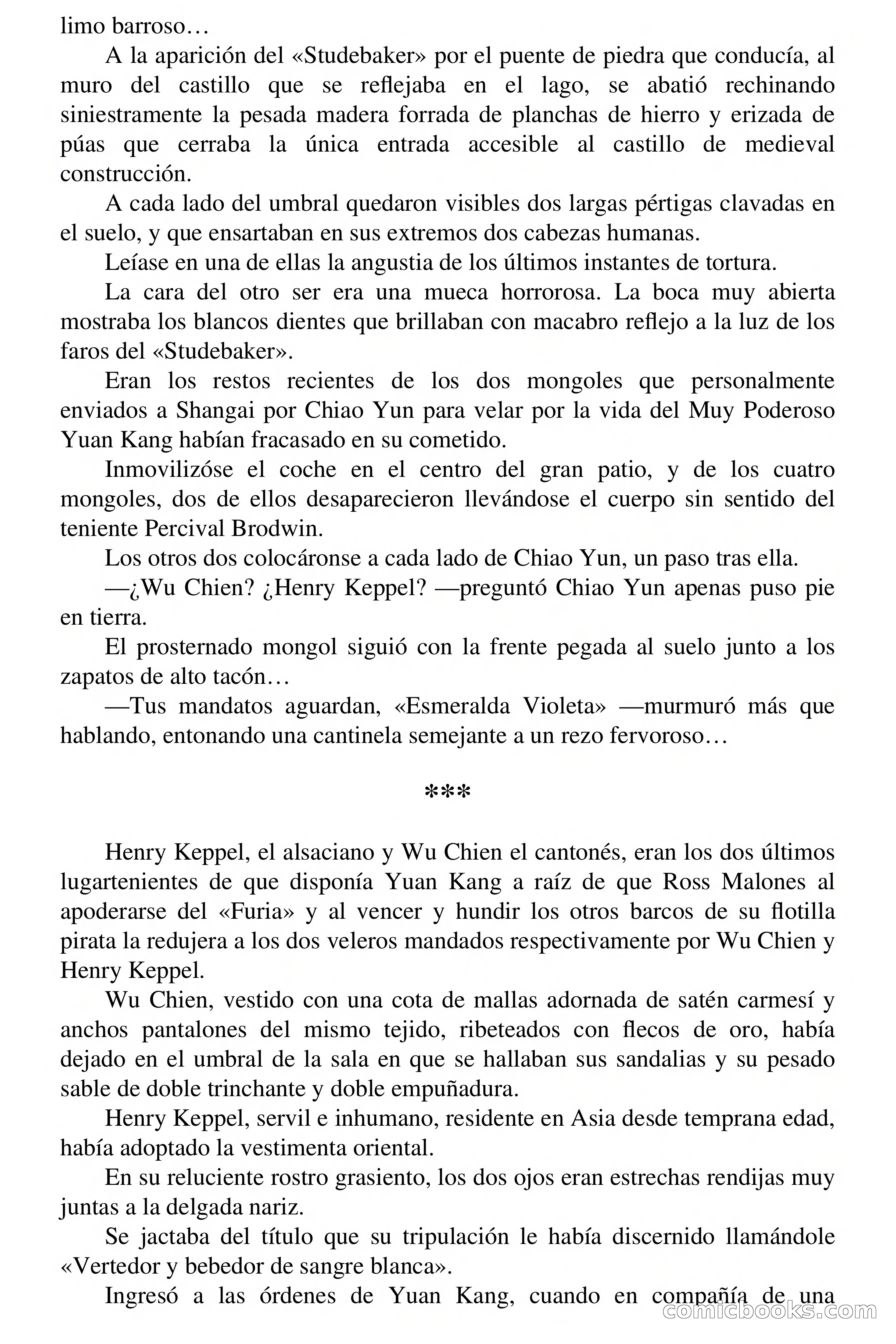 Capitán Pantera: La hija de Yuan Kang — page 32 of 68