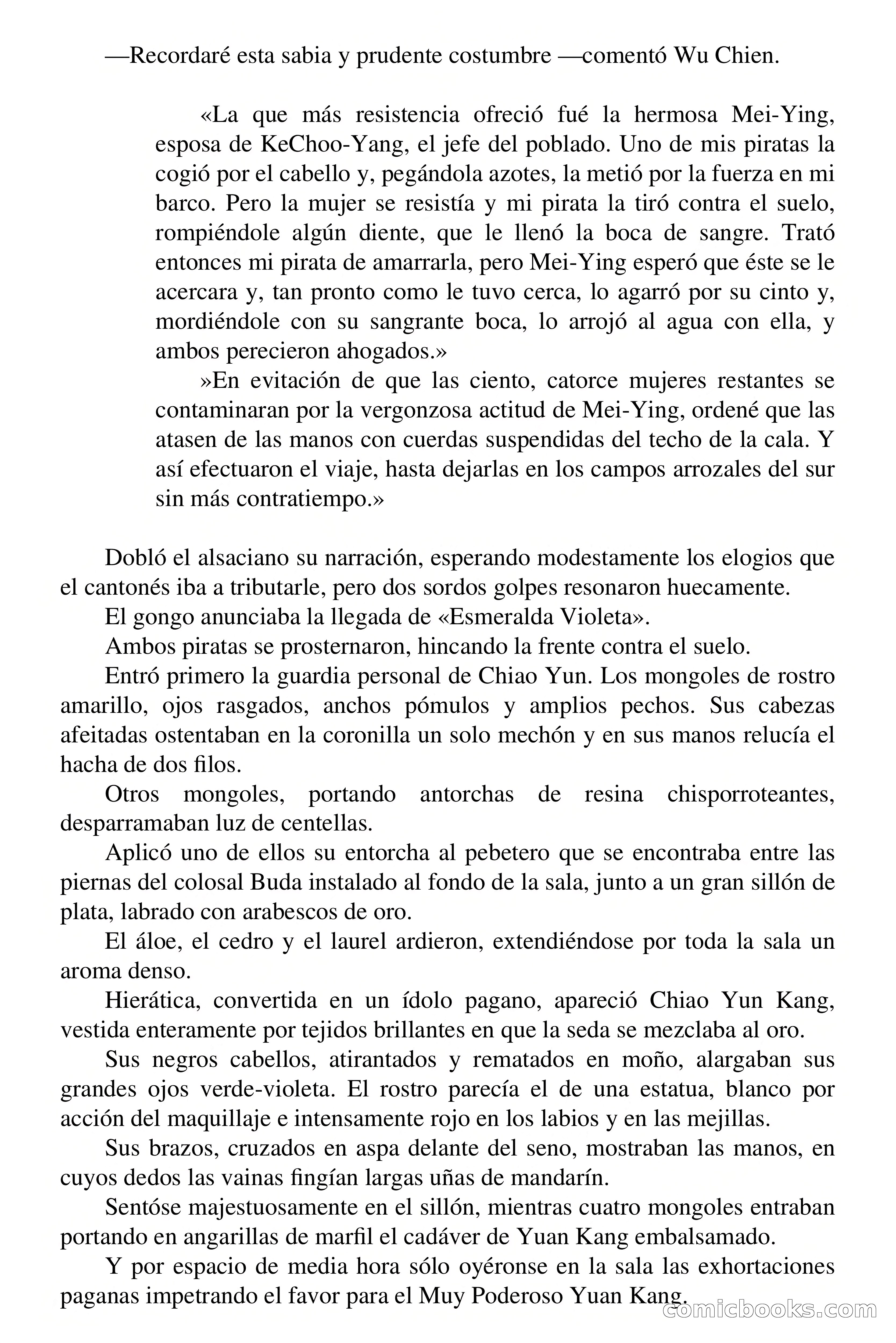 Capitán Pantera: La hija de Yuan Kang — page 35 of 68