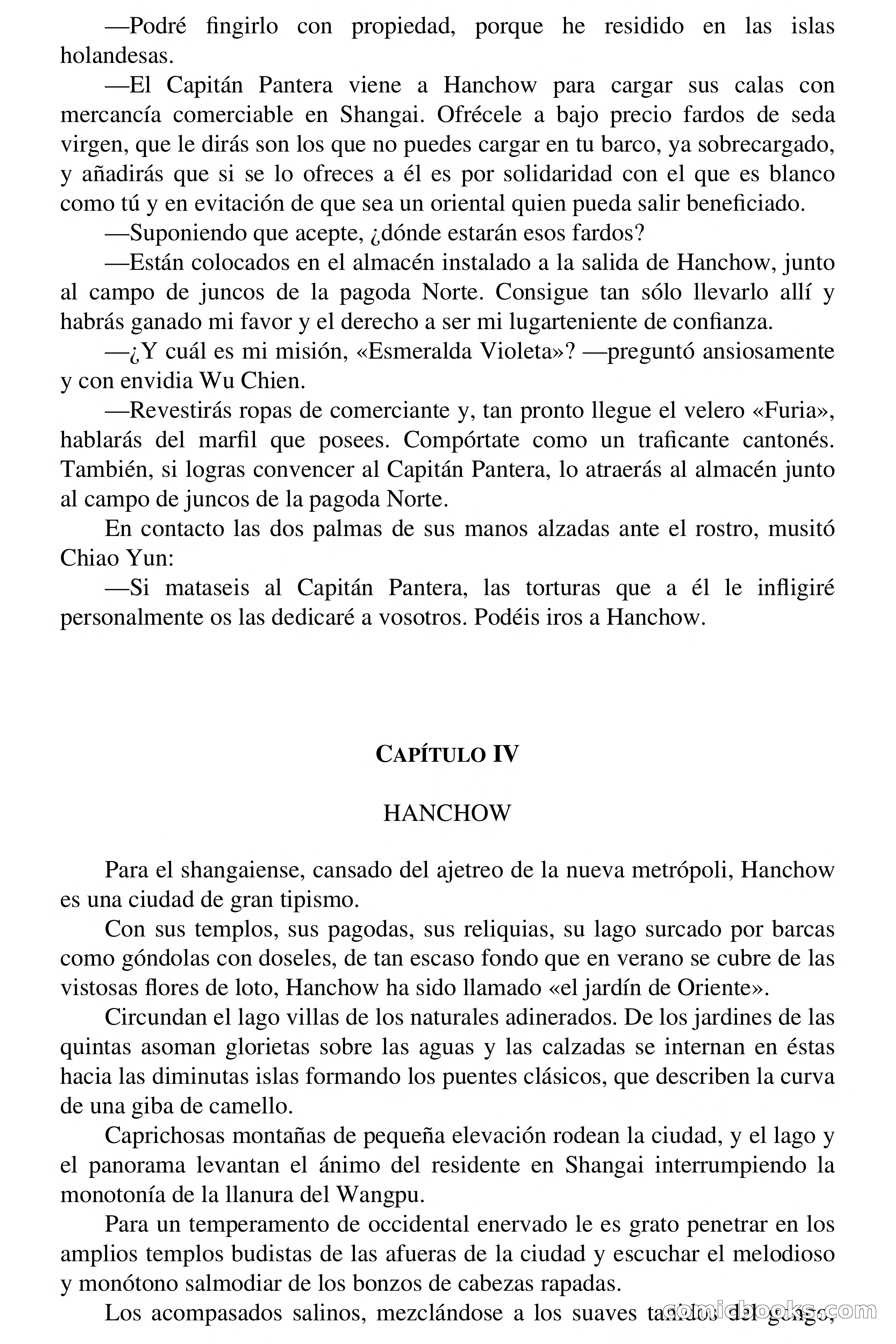Capitán Pantera: La hija de Yuan Kang — page 37 of 68
