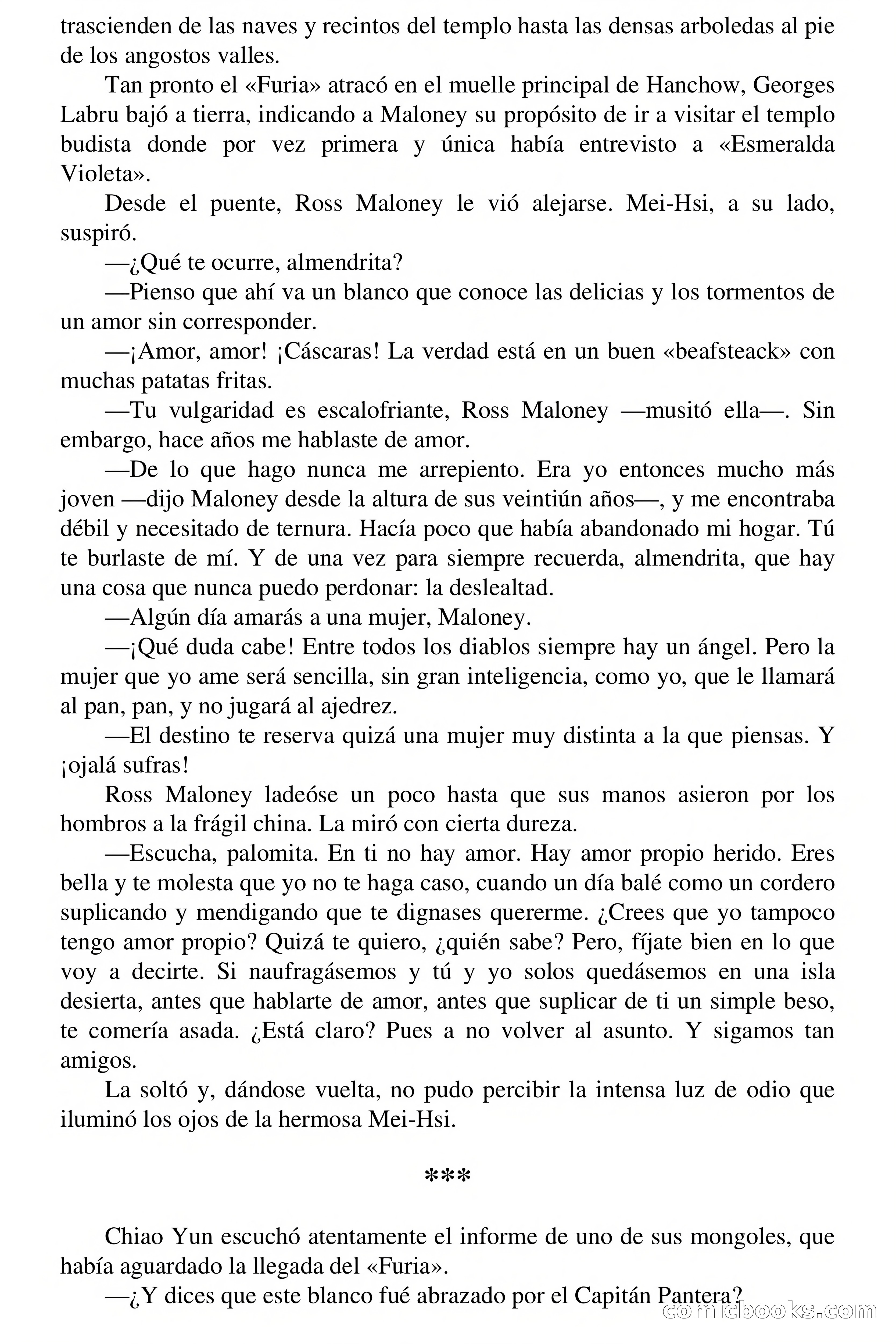 Capitán Pantera: La hija de Yuan Kang — page 38 of 68