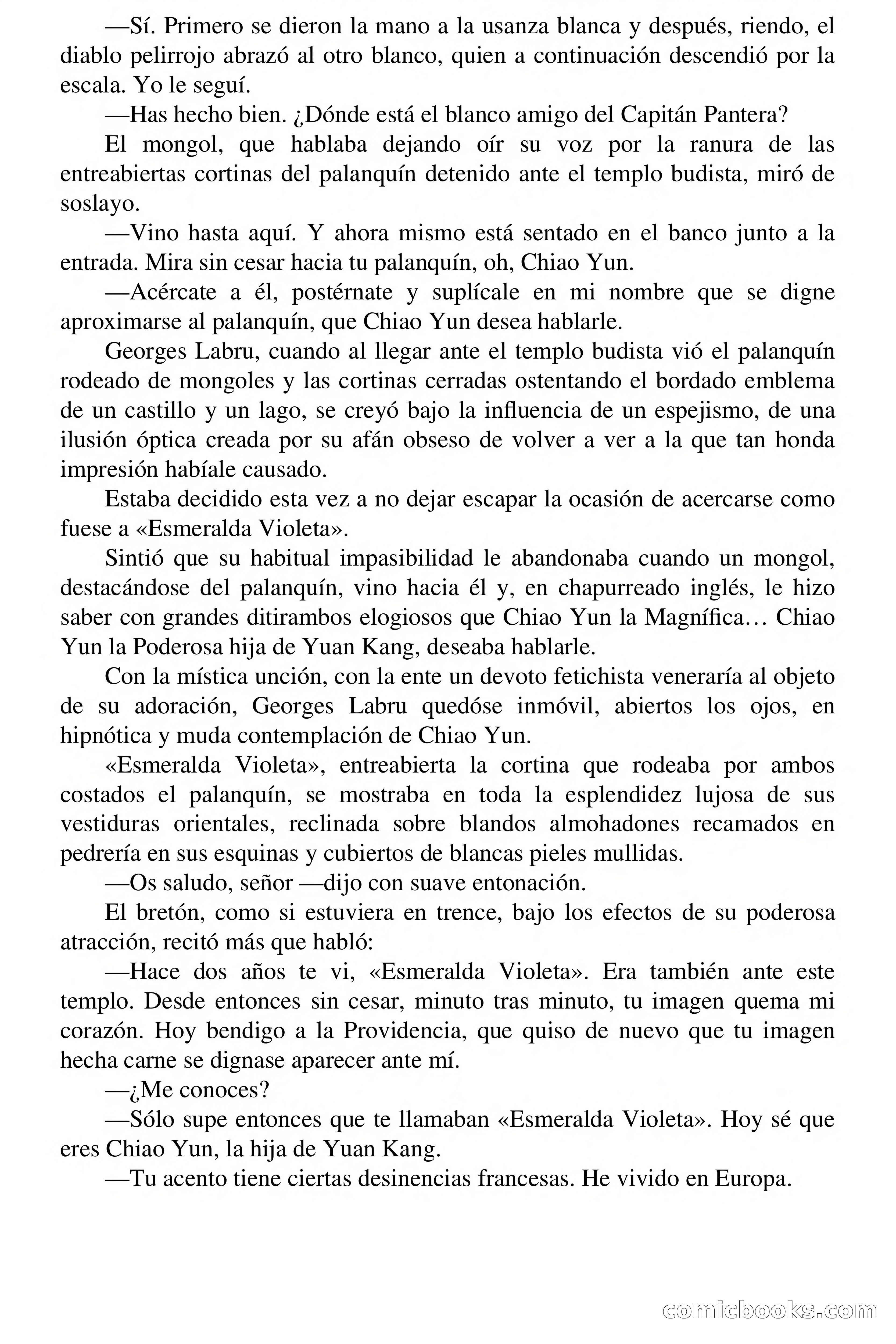 Capitán Pantera: La hija de Yuan Kang — page 39 of 68