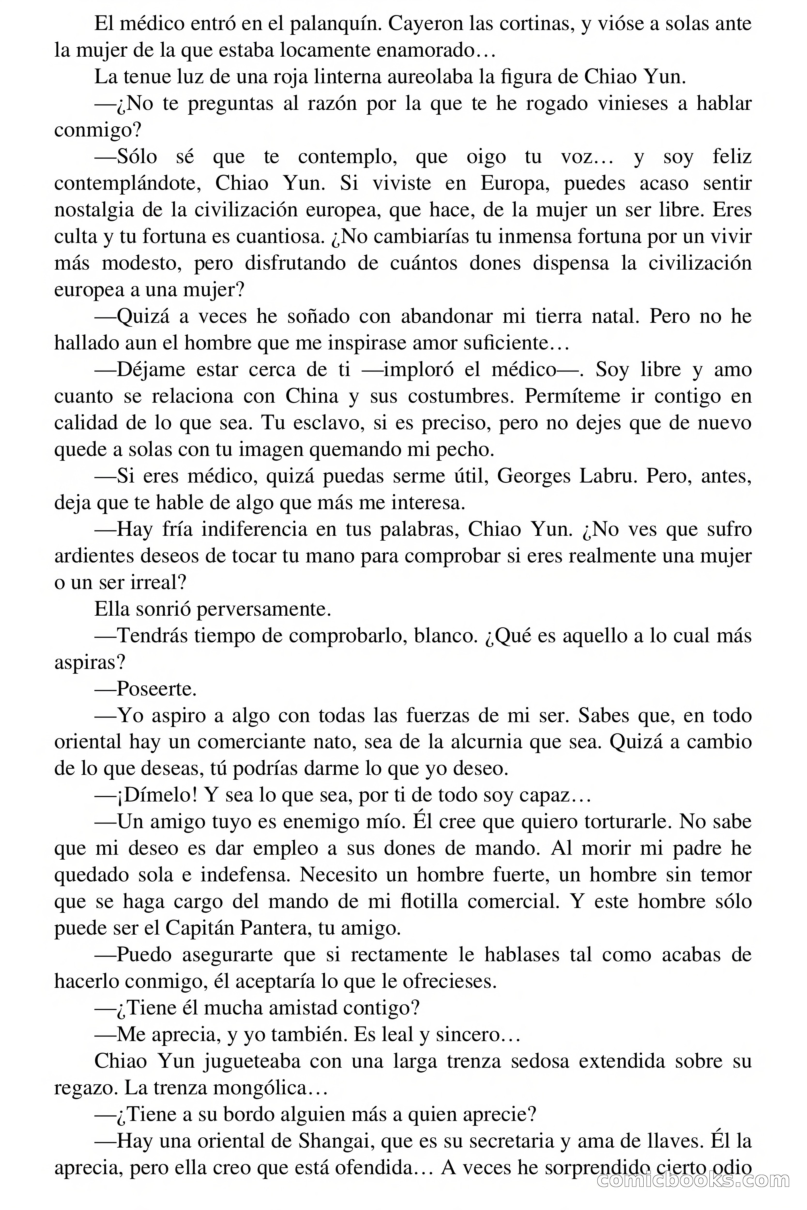 Capitán Pantera: La hija de Yuan Kang — page 41 of 68
