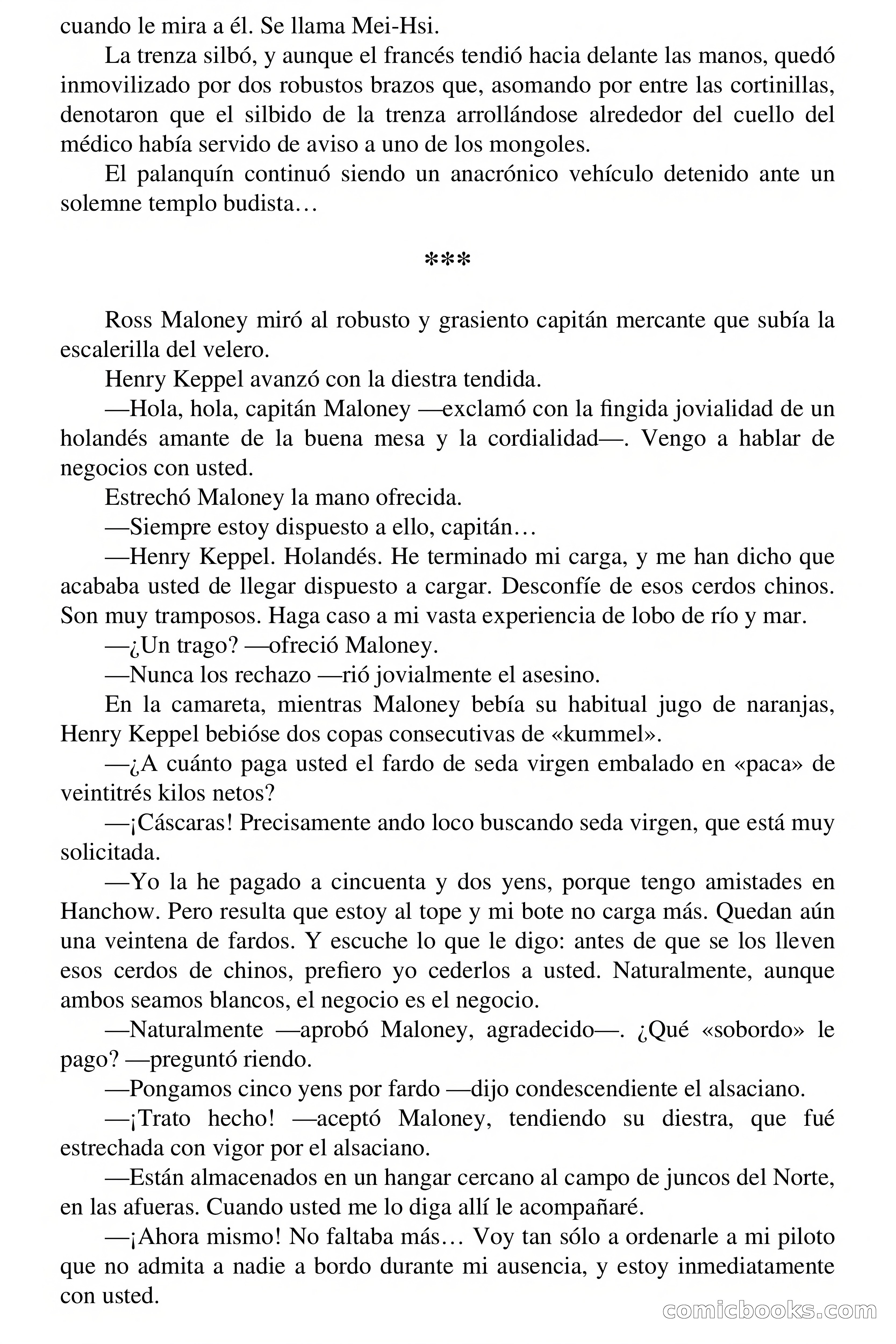 Capitán Pantera: La hija de Yuan Kang — page 42 of 68