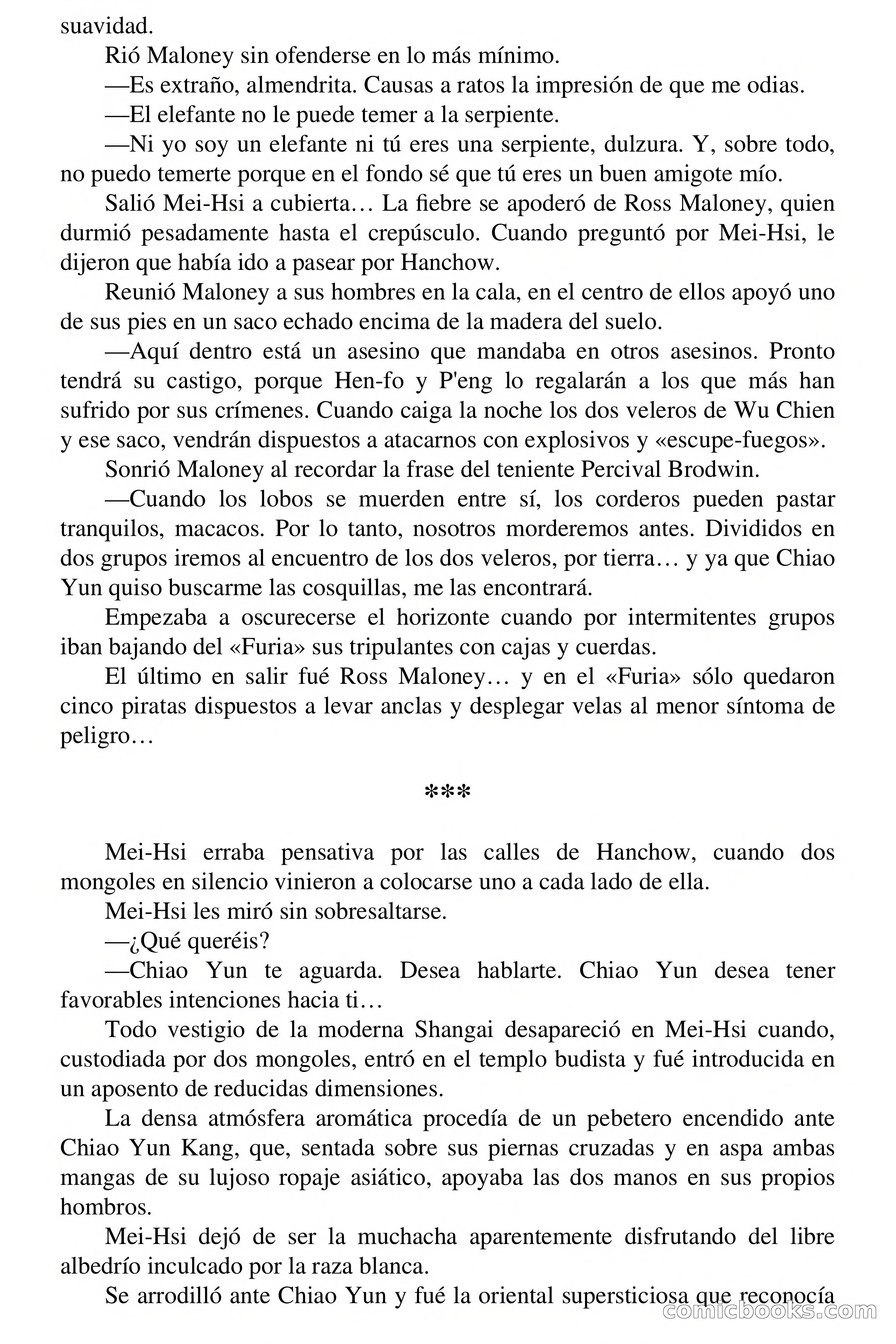 Capitán Pantera: La hija de Yuan Kang — page 48 of 68