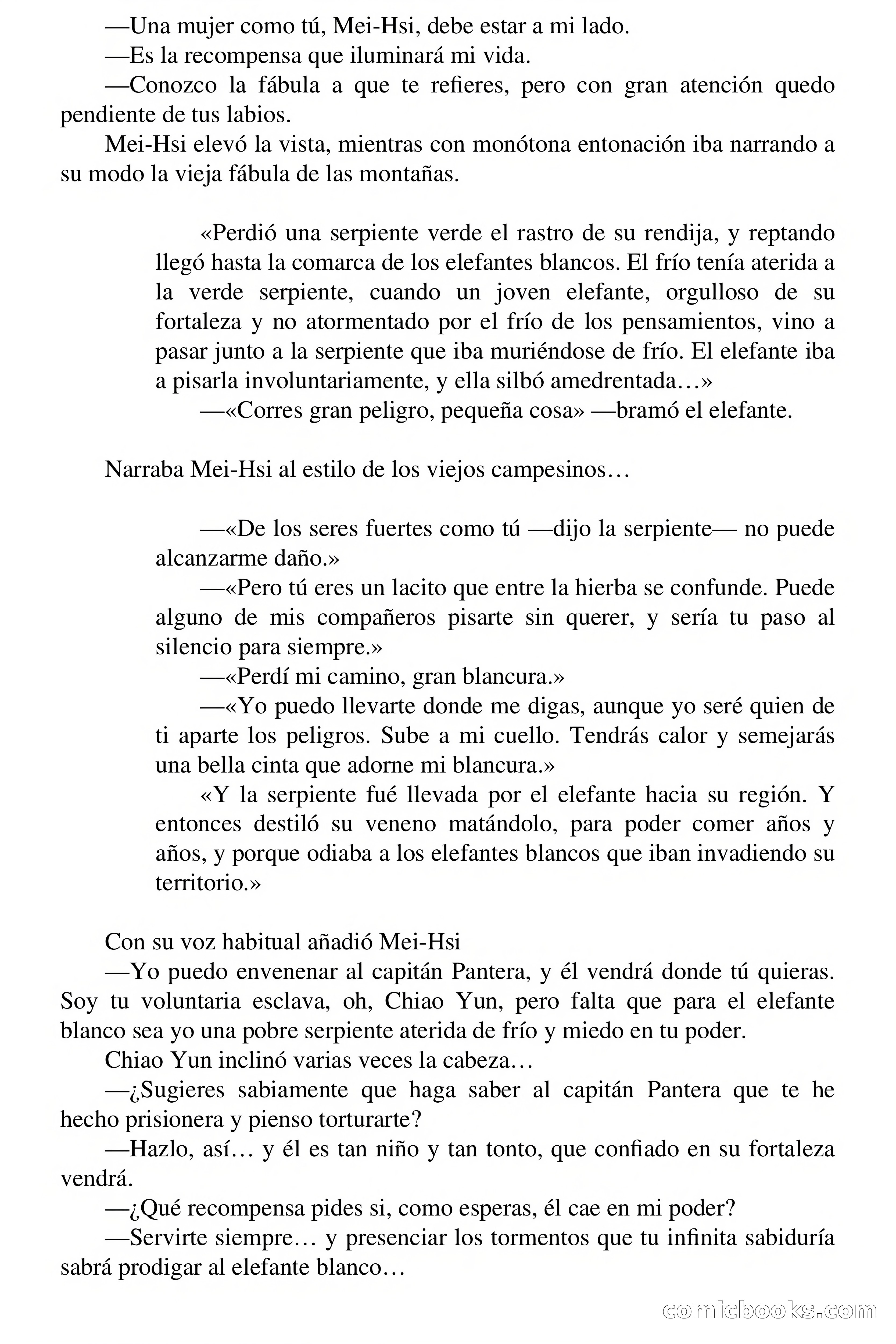 Capitán Pantera: La hija de Yuan Kang — page 50 of 68