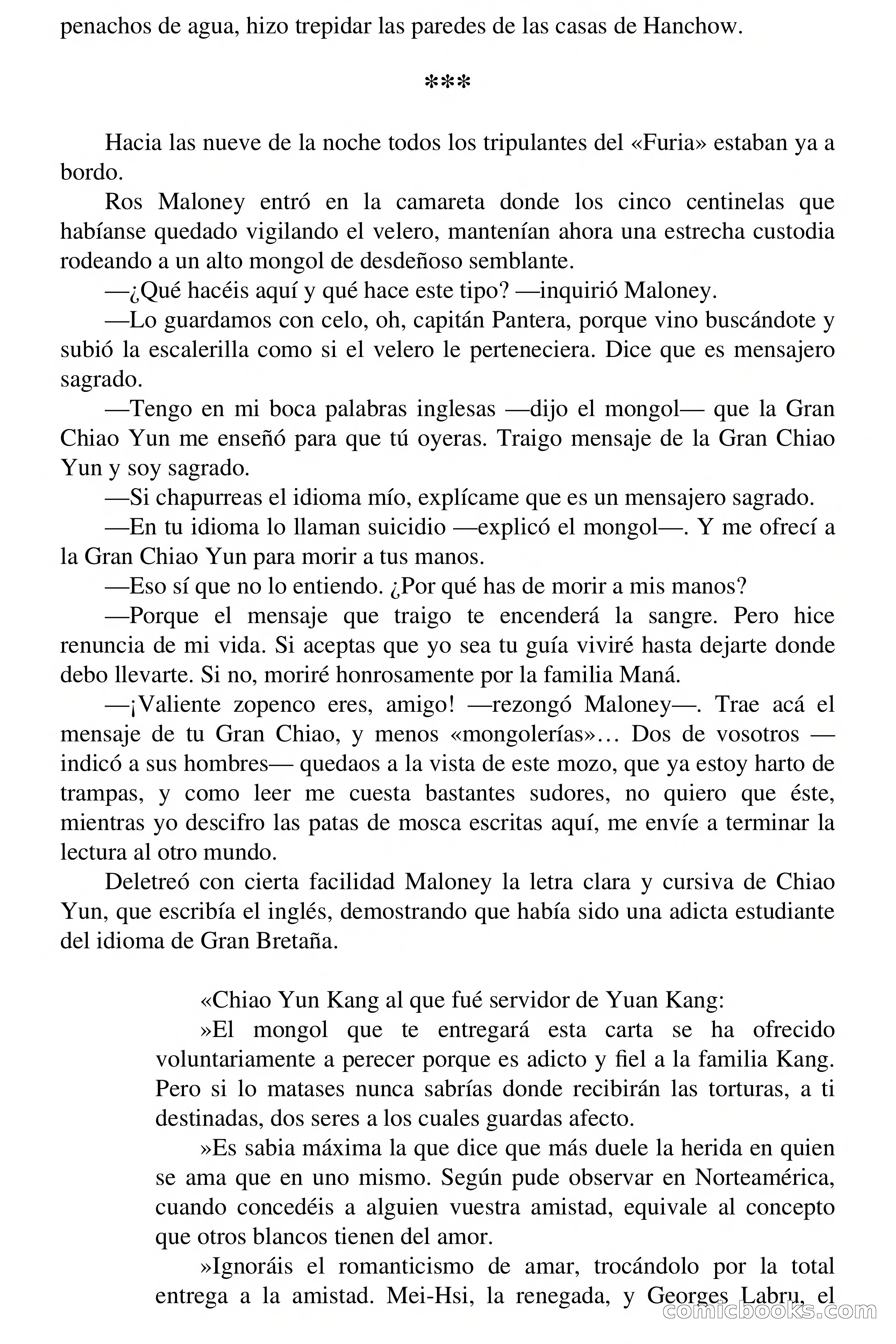 Capitán Pantera: La hija de Yuan Kang — page 52 of 68