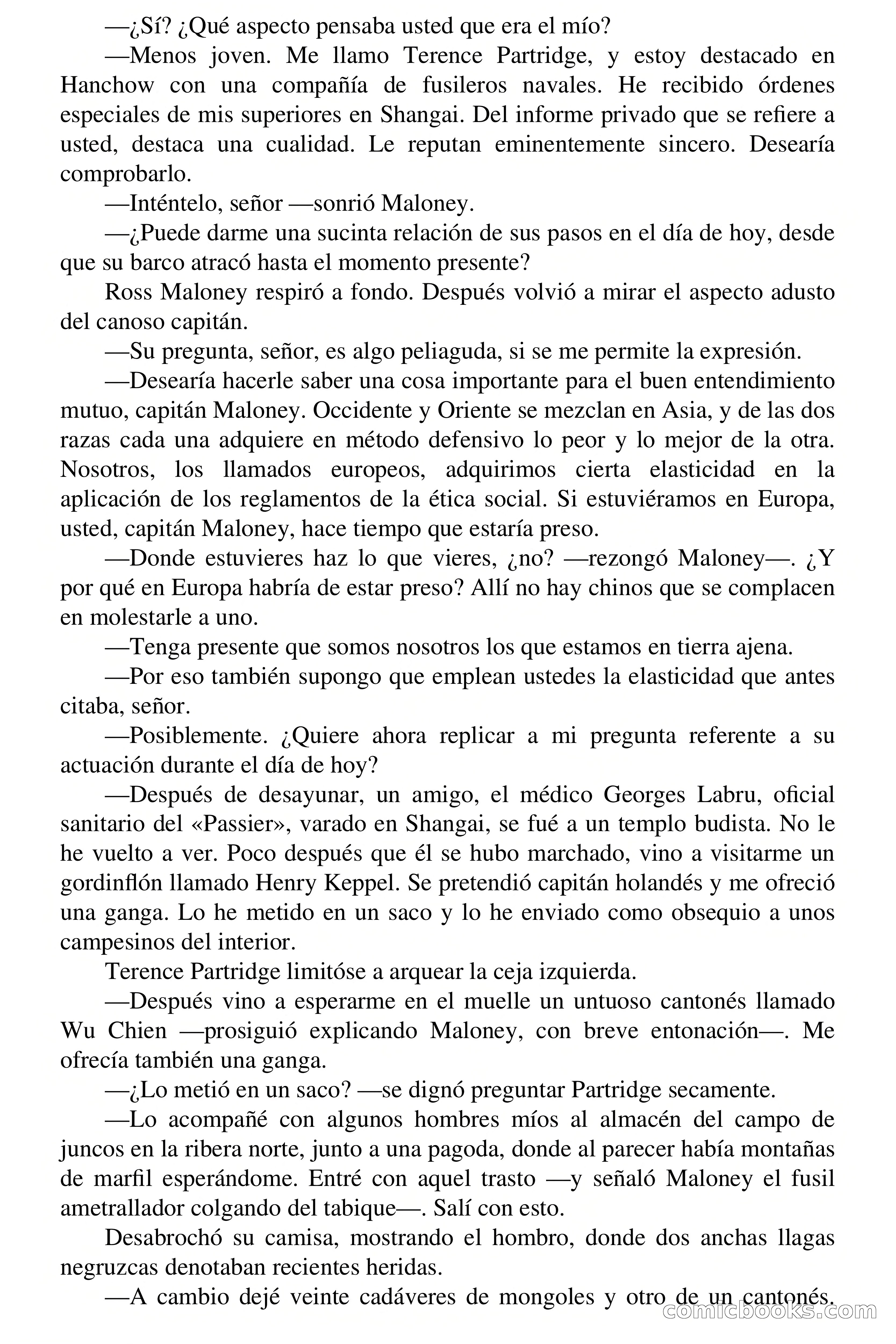 Capitán Pantera: La hija de Yuan Kang — page 56 of 68
