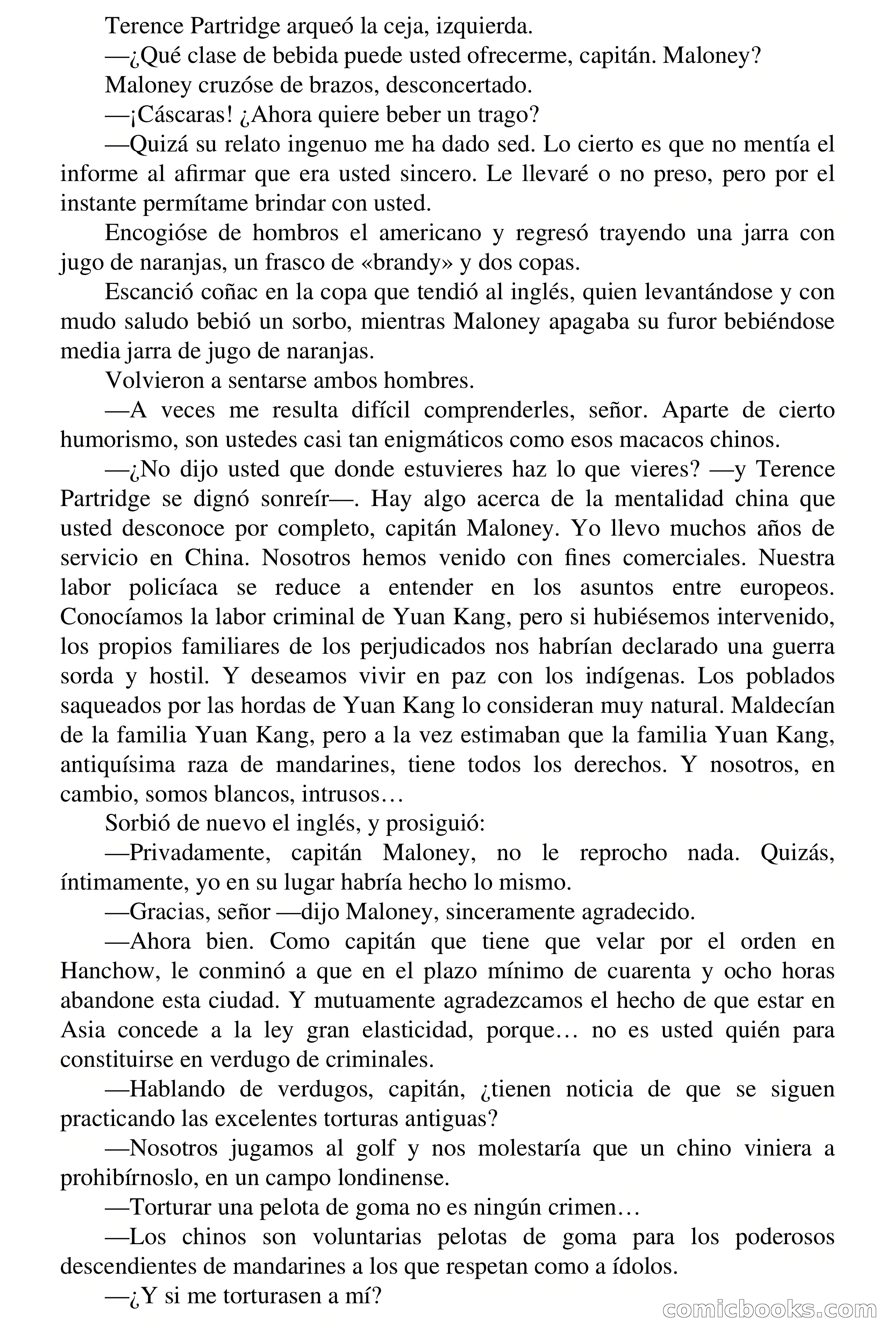 Capitán Pantera: La hija de Yuan Kang — page 58 of 68