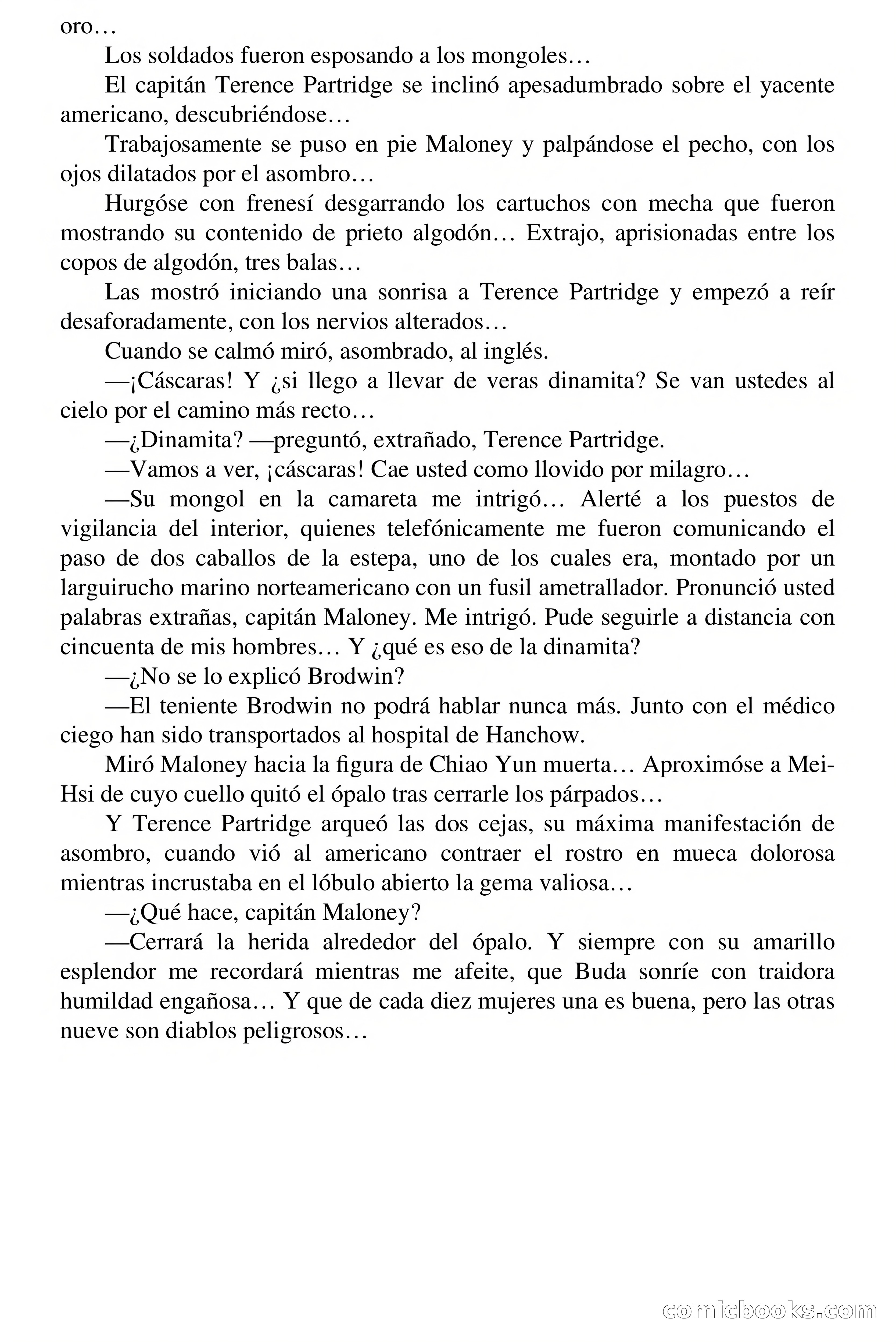 Capitán Pantera: La hija de Yuan Kang — page 67 of 68