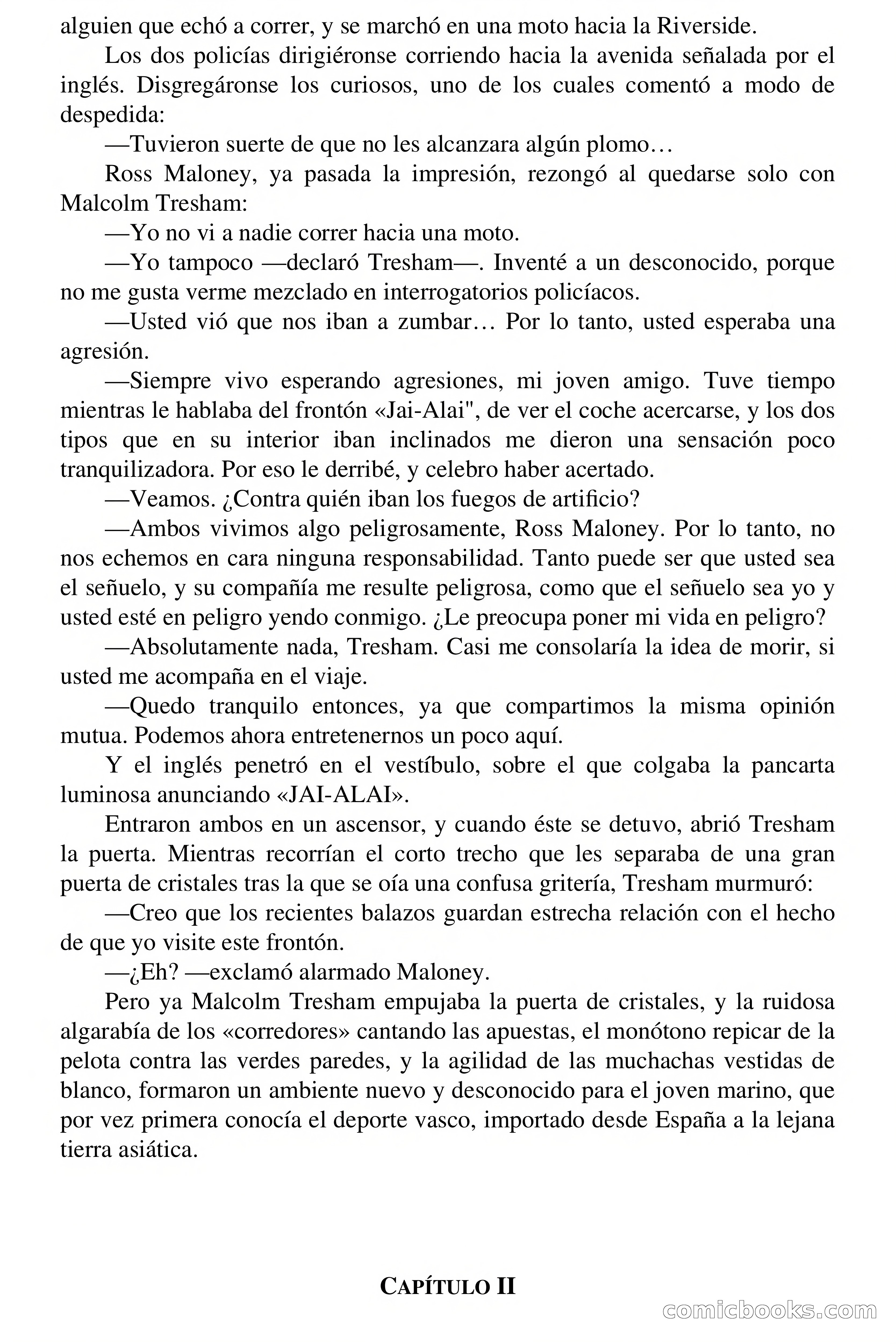 Capitán Pantera: Terror en el Jai-Alai — page 10 of 70