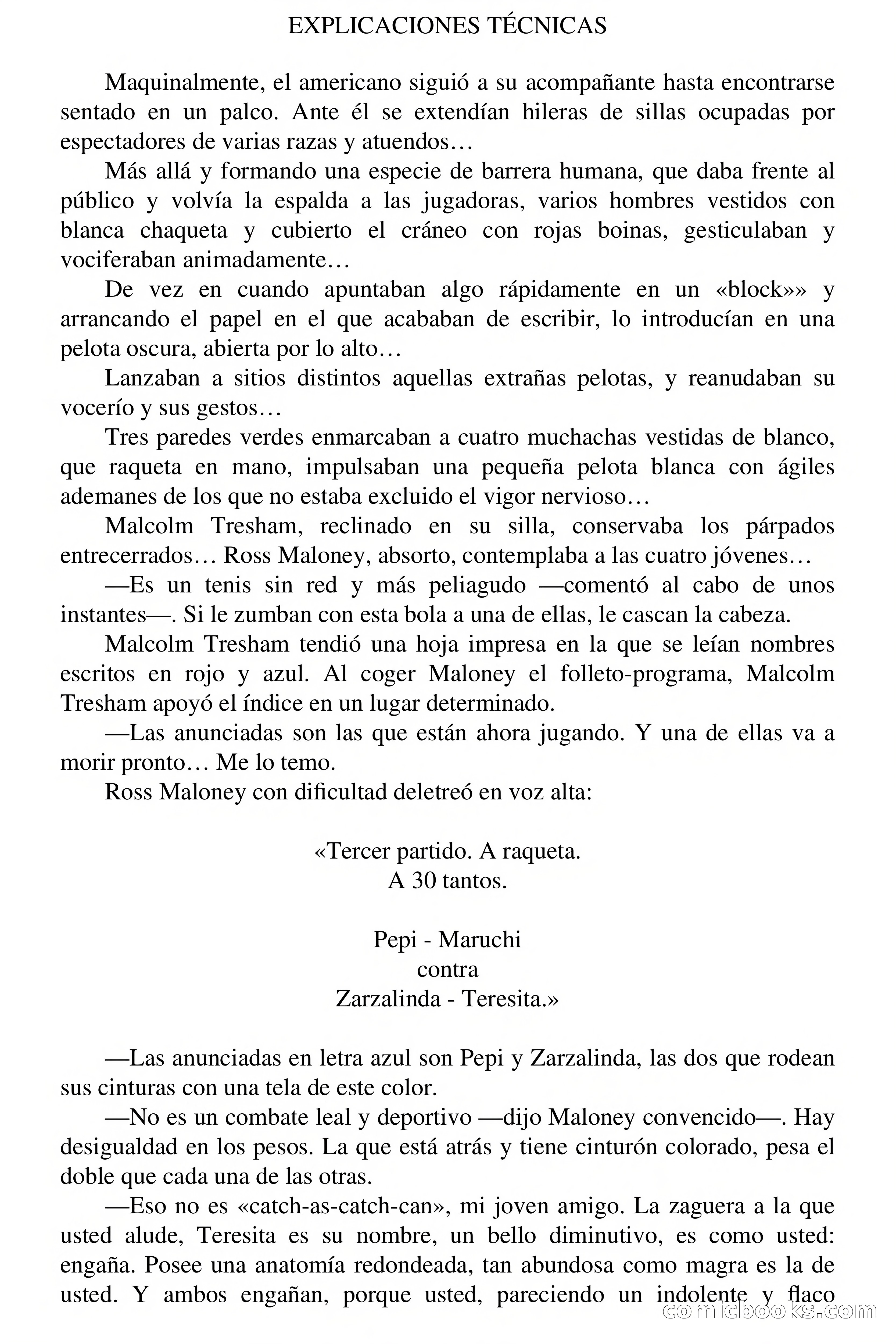 Capitán Pantera: Terror en el Jai-Alai — page 11 of 70