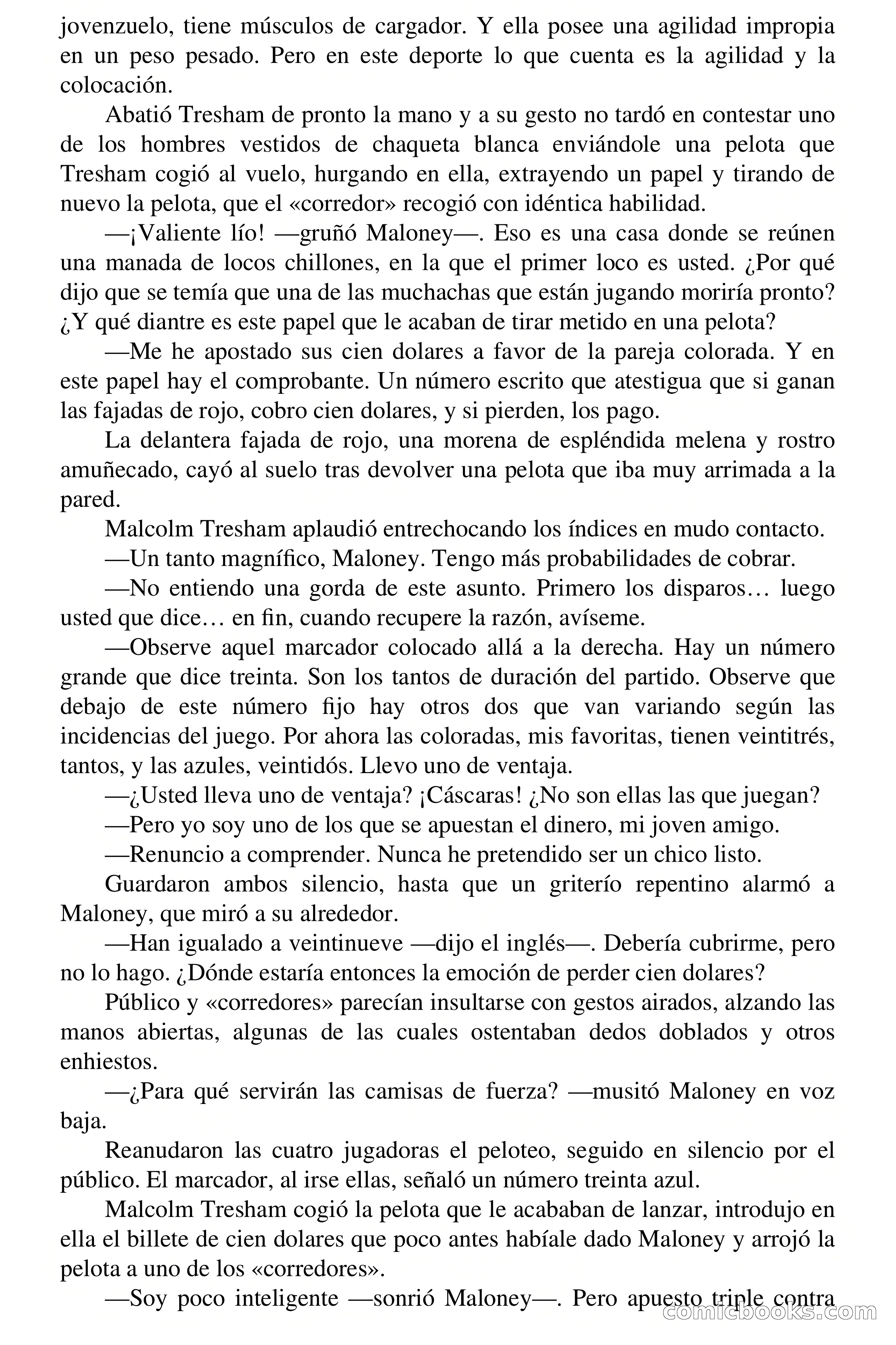 Capitán Pantera: Terror en el Jai-Alai — page 12 of 70