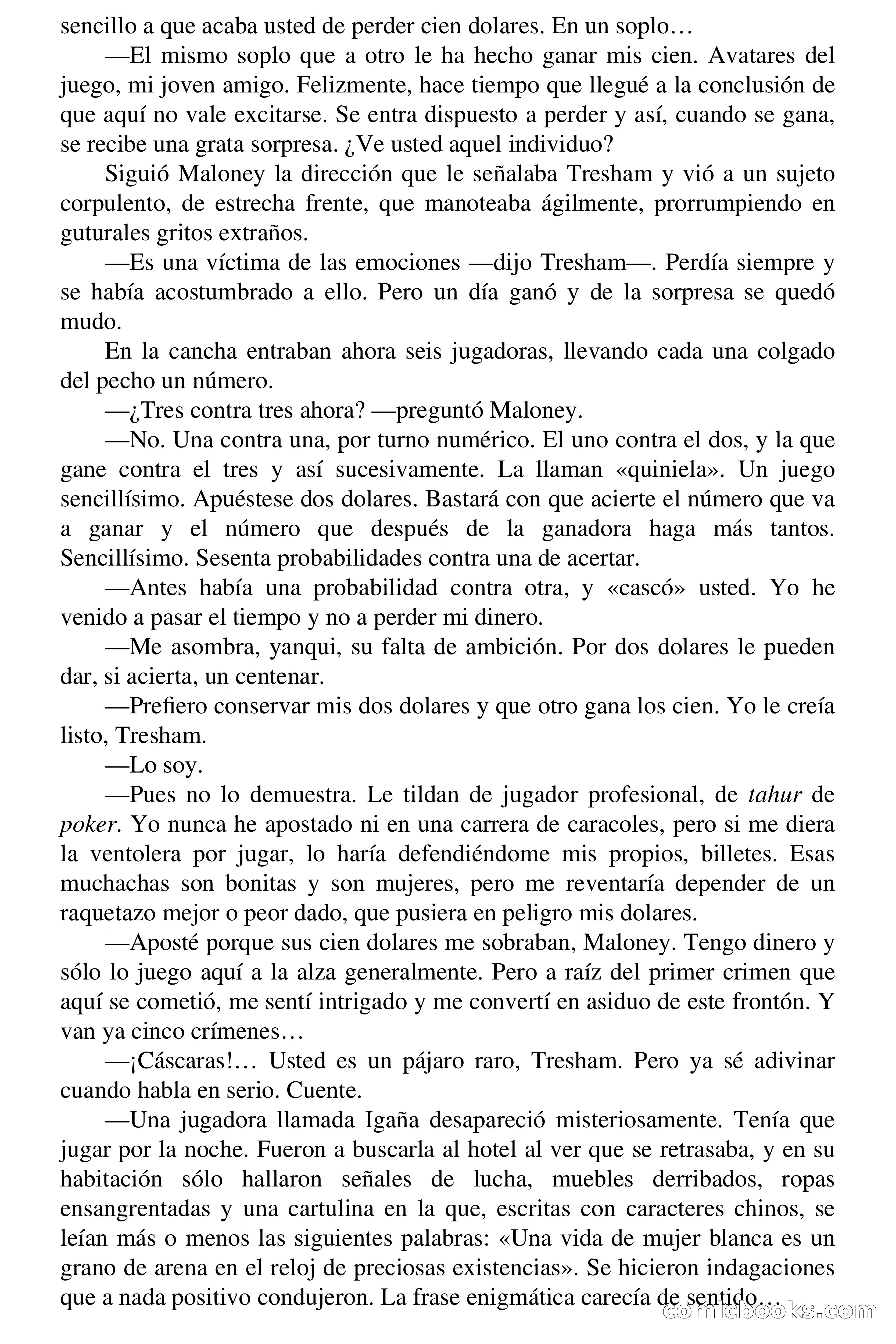 Capitán Pantera: Terror en el Jai-Alai — page 13 of 70