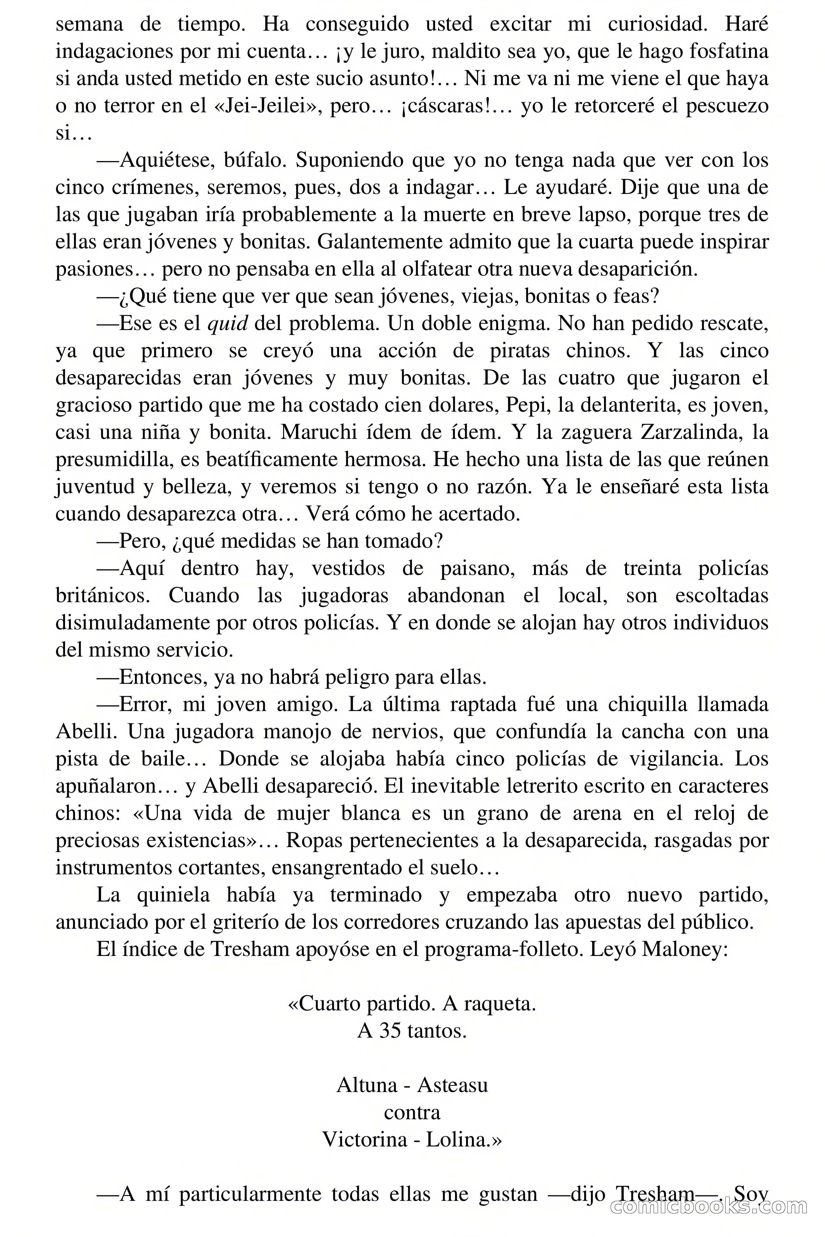 Capitán Pantera: Terror en el Jai-Alai — page 16 of 70