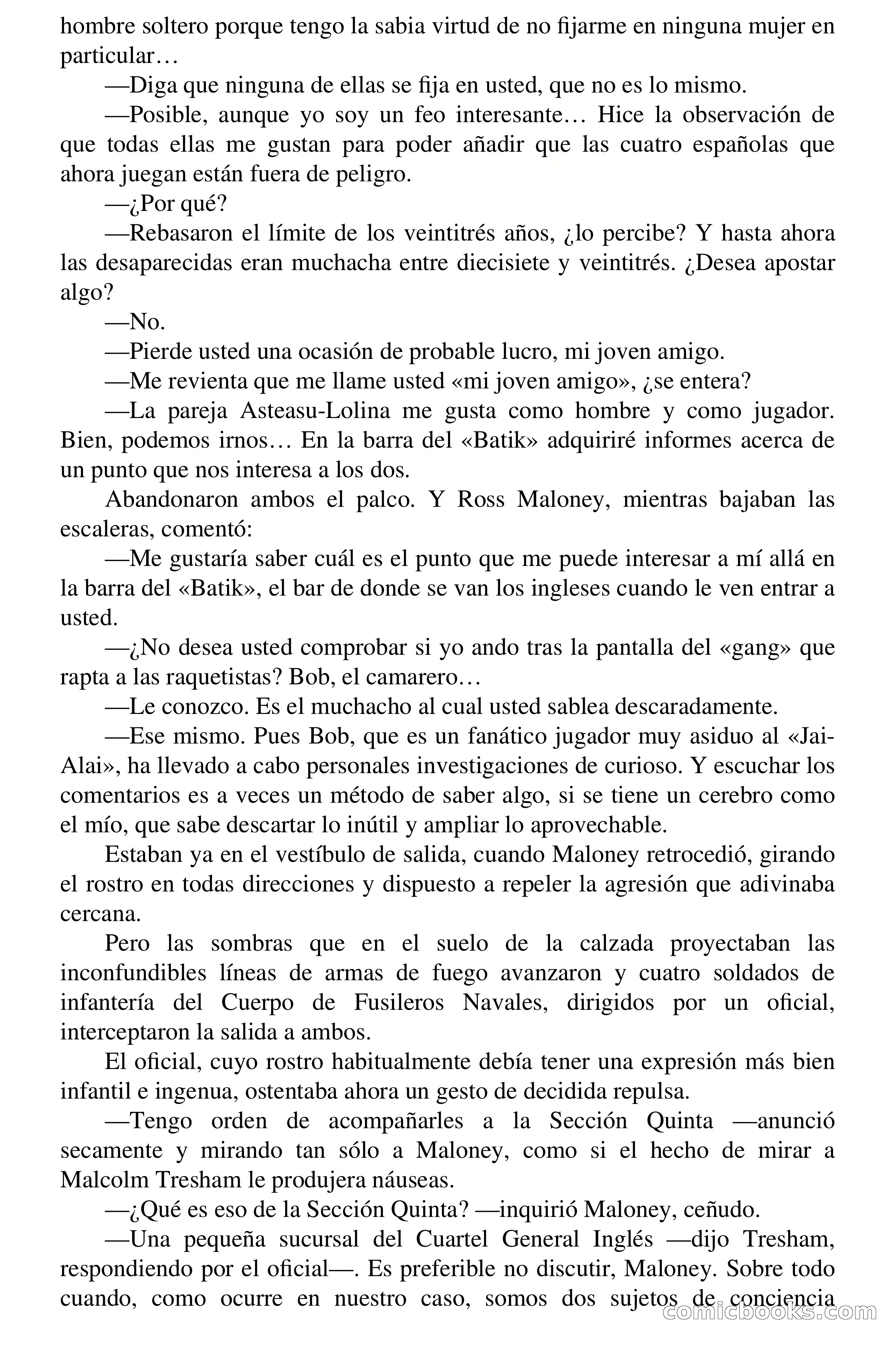Capitán Pantera: Terror en el Jai-Alai — page 17 of 70