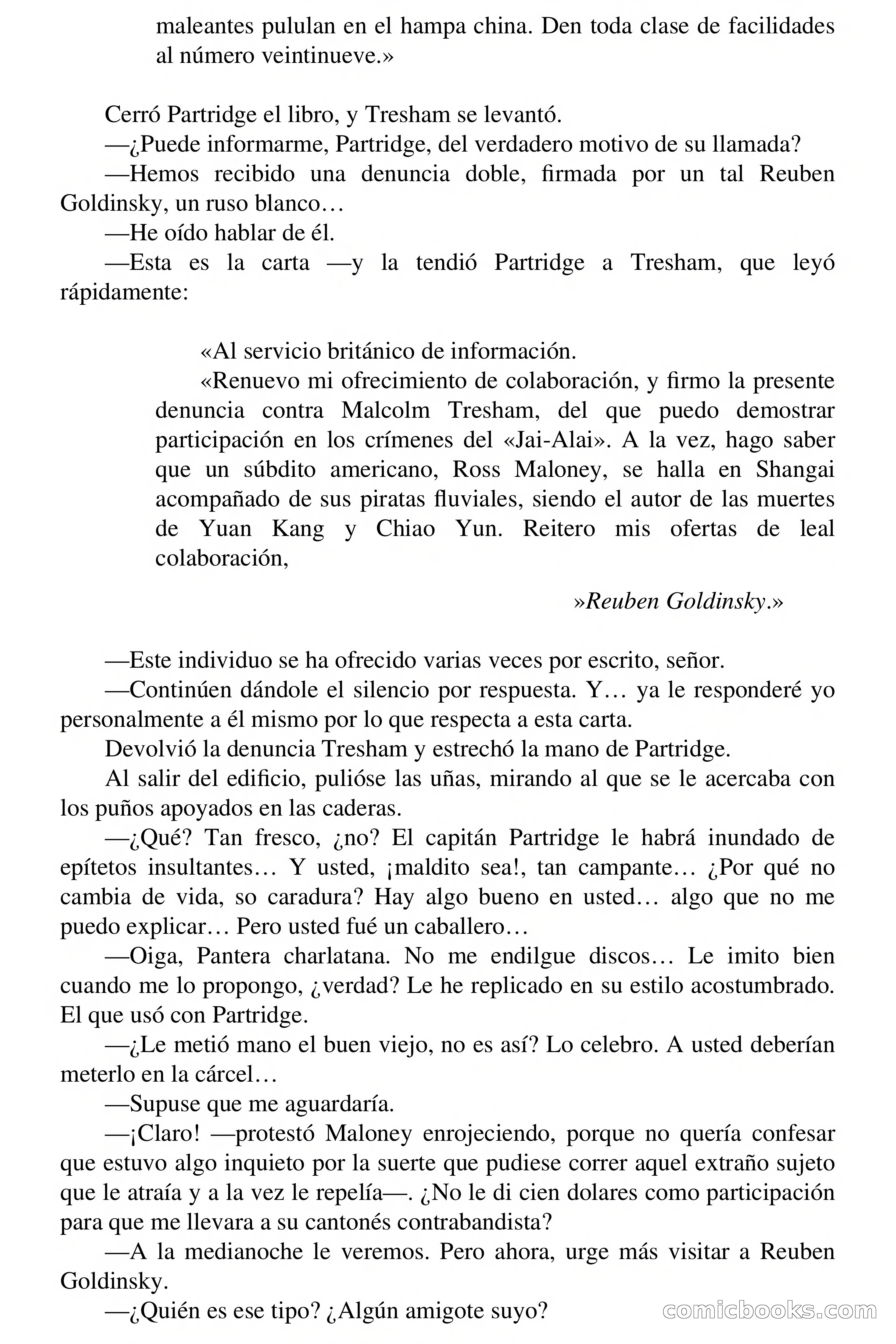 Capitán Pantera: Terror en el Jai-Alai — page 21 of 70