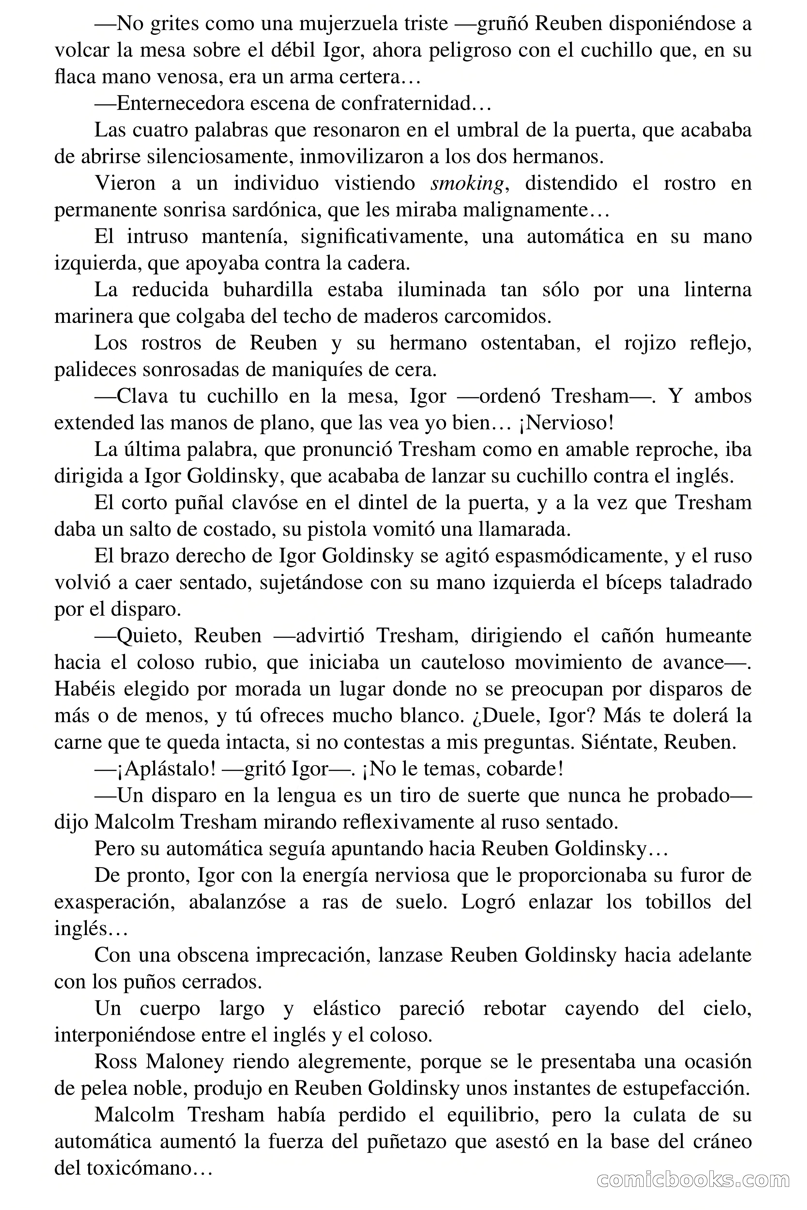 Capitán Pantera: Terror en el Jai-Alai — page 24 of 70
