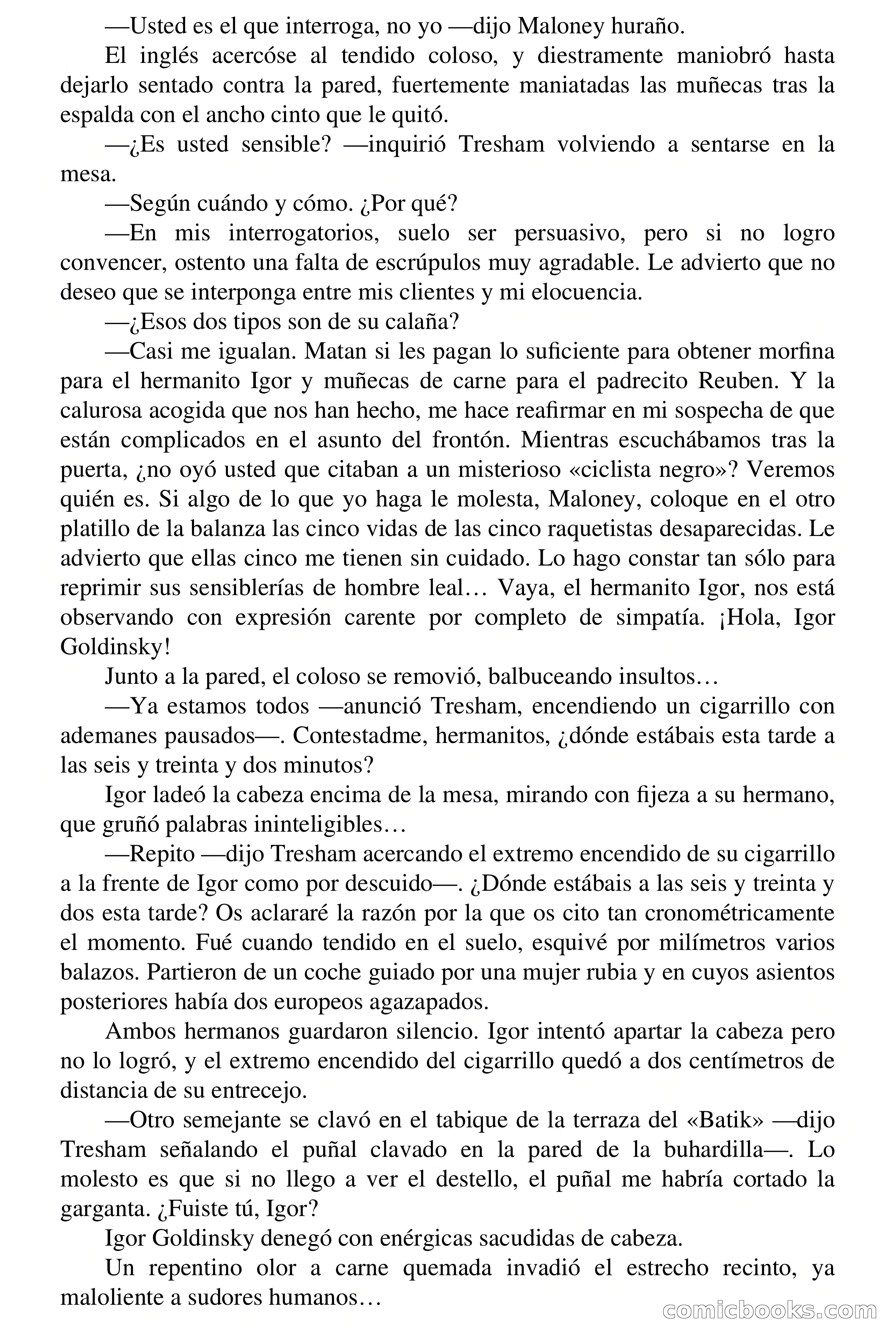 Capitán Pantera: Terror en el Jai-Alai — page 26 of 70