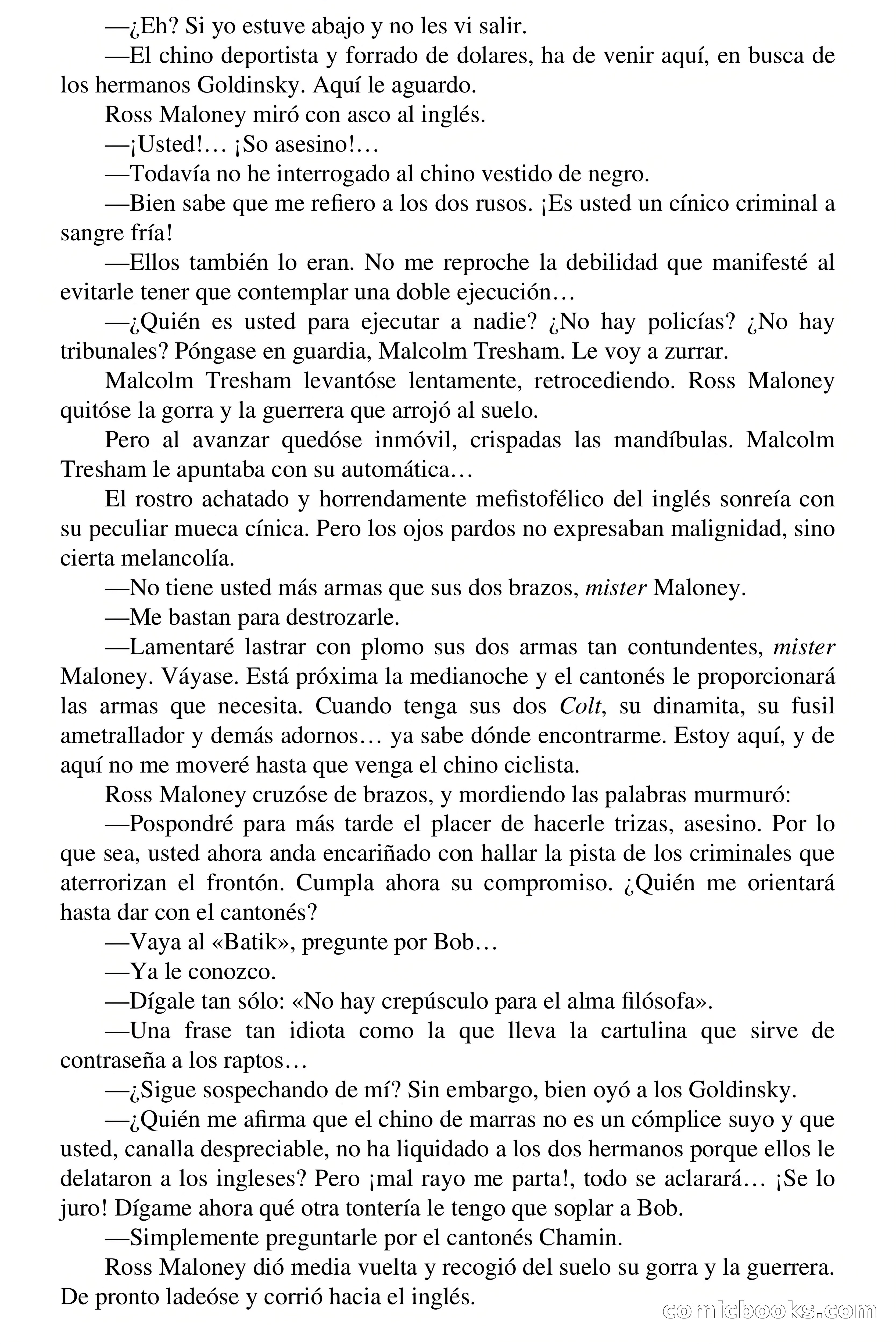 Capitán Pantera: Terror en el Jai-Alai — page 32 of 70