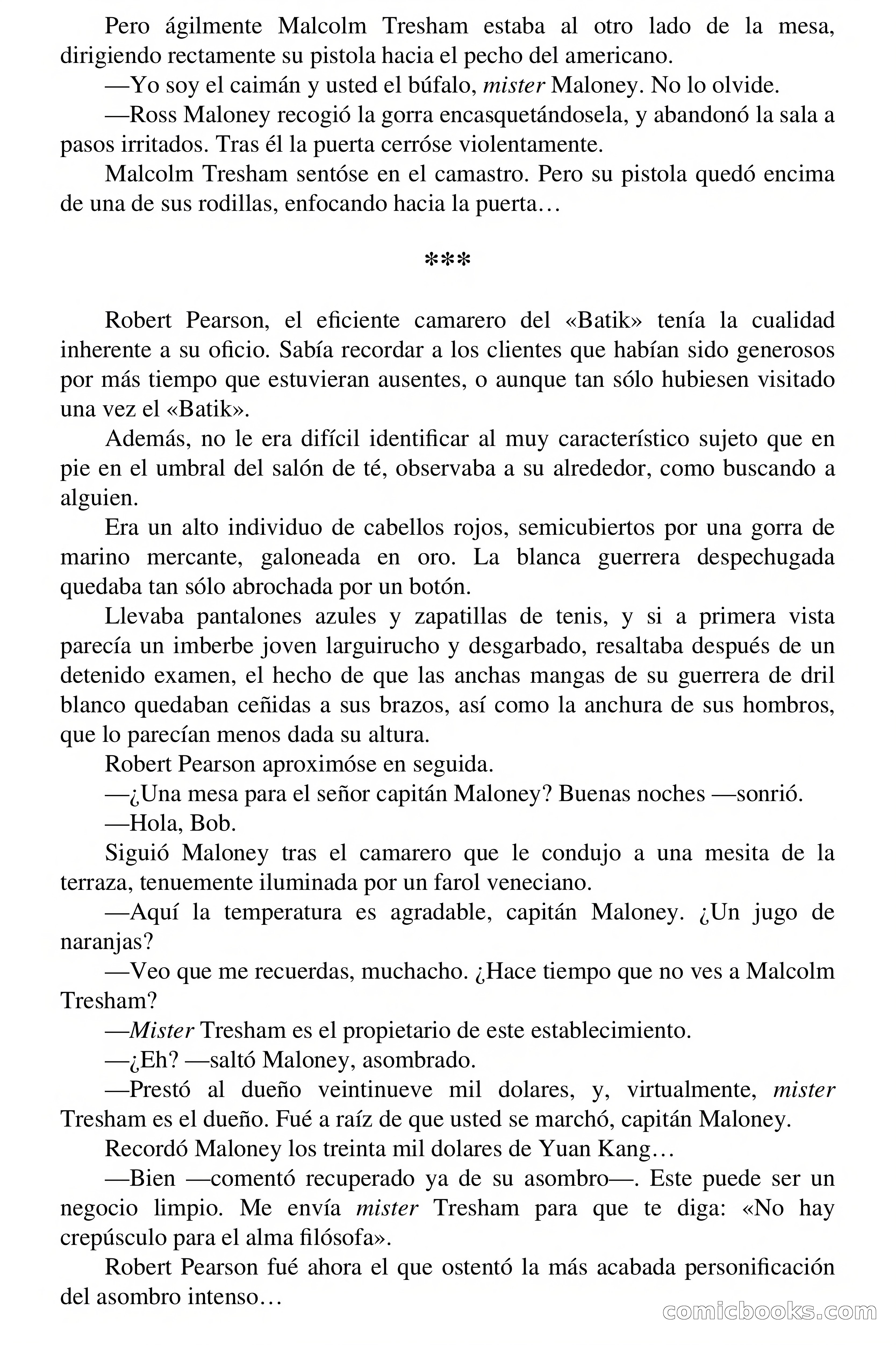Capitán Pantera: Terror en el Jai-Alai — page 33 of 70