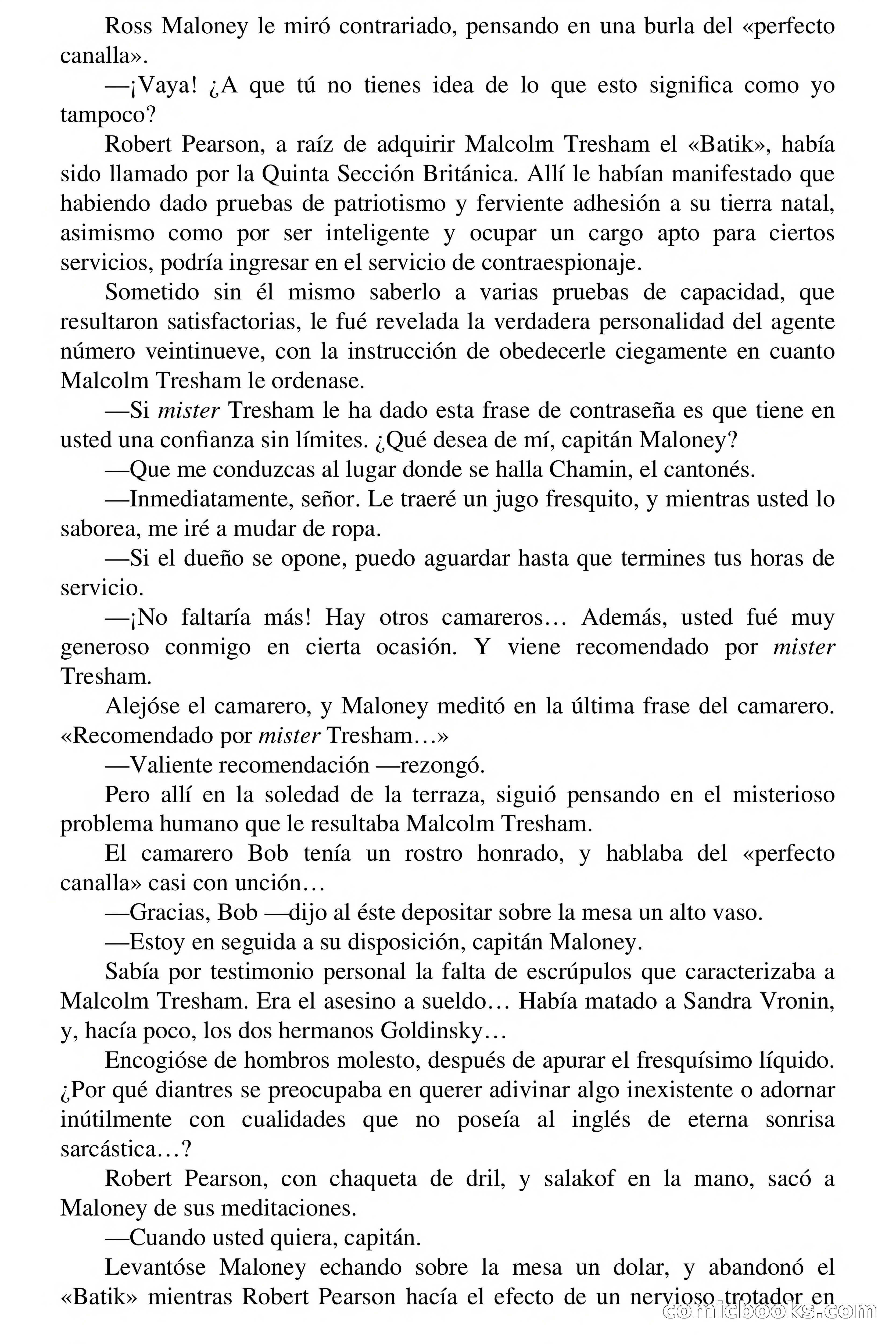 Capitán Pantera: Terror en el Jai-Alai — page 34 of 70