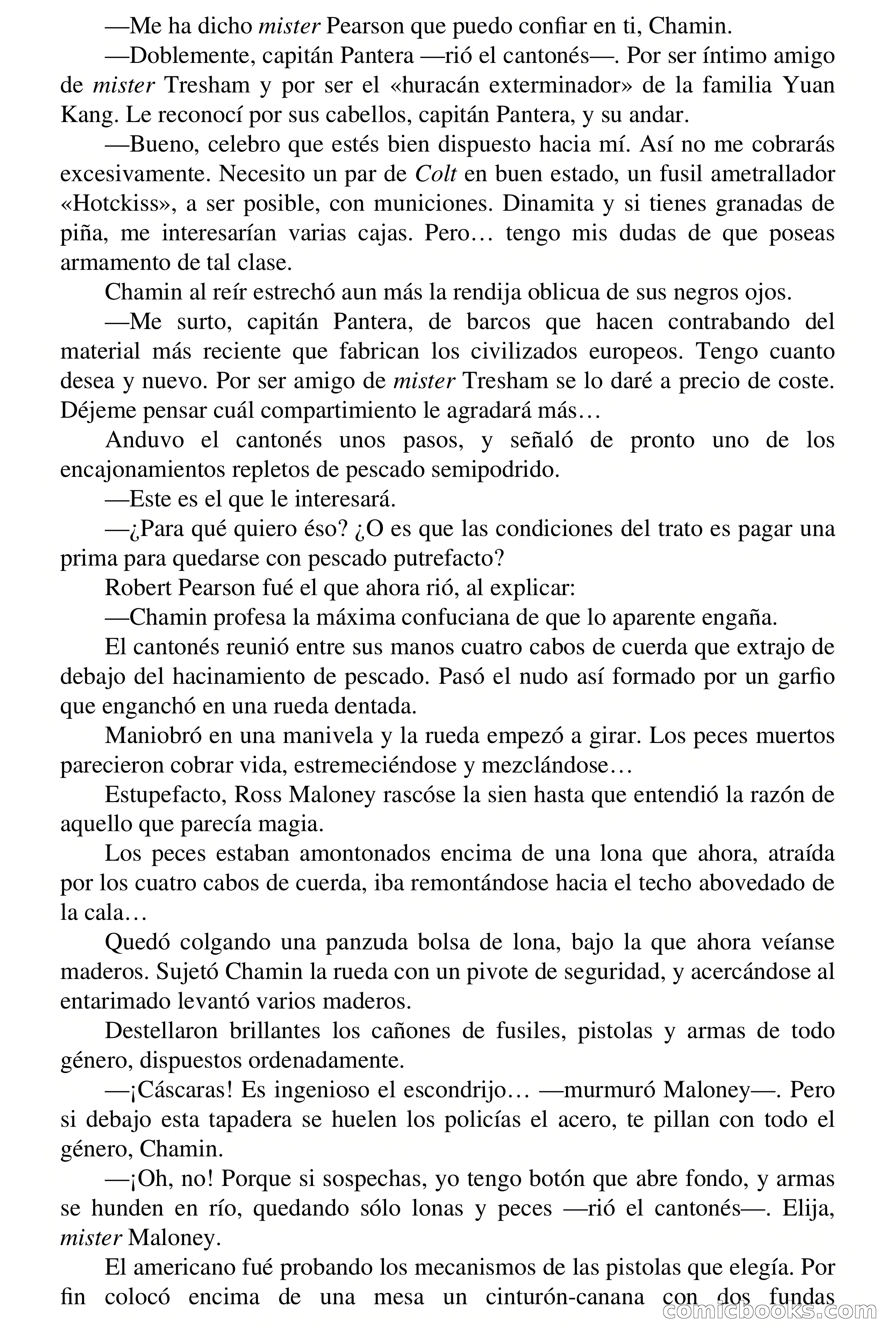 Capitán Pantera: Terror en el Jai-Alai — page 37 of 70