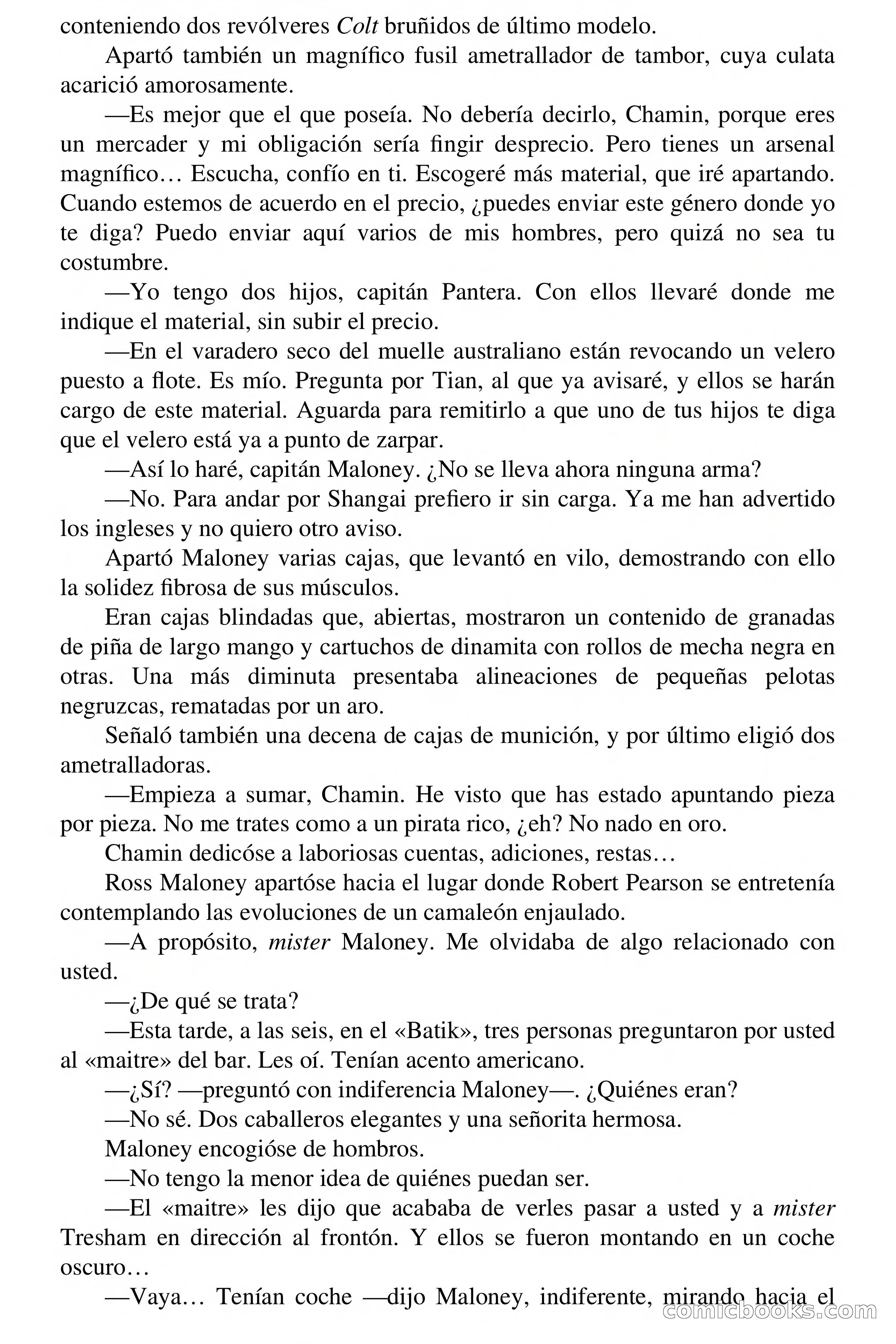 Capitán Pantera: Terror en el Jai-Alai — page 38 of 70