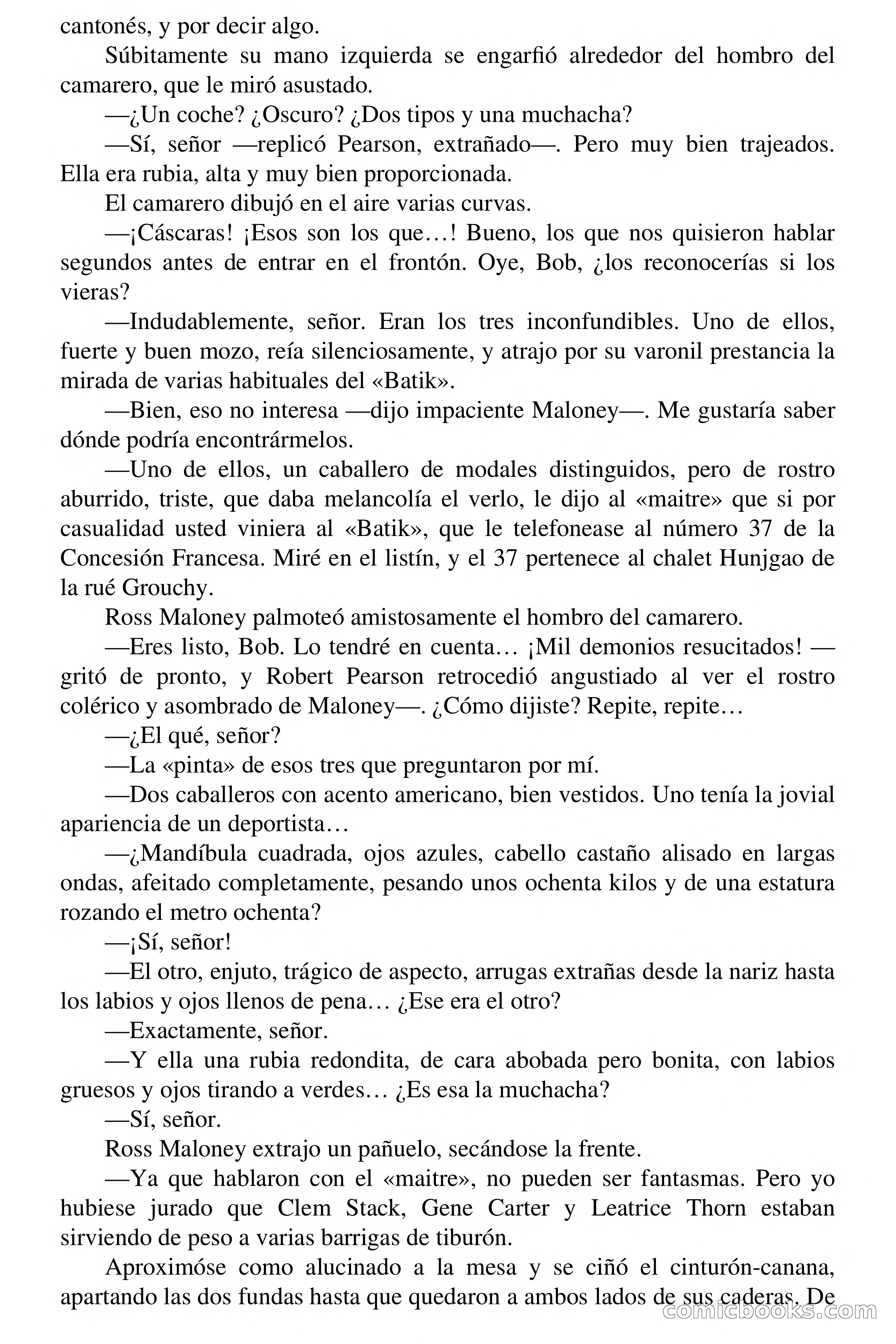 Capitán Pantera: Terror en el Jai-Alai — page 39 of 70