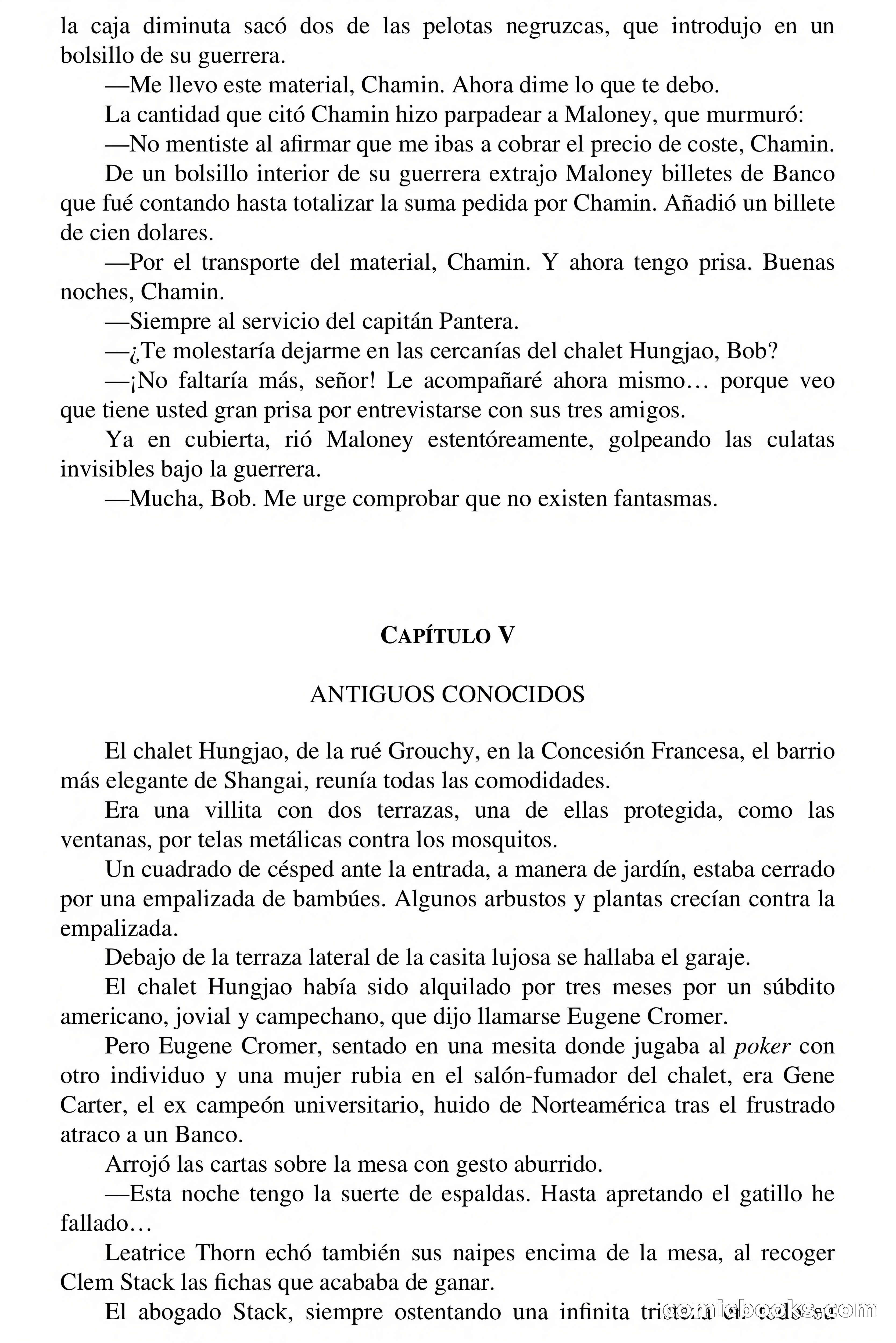 Capitán Pantera: Terror en el Jai-Alai — page 40 of 70