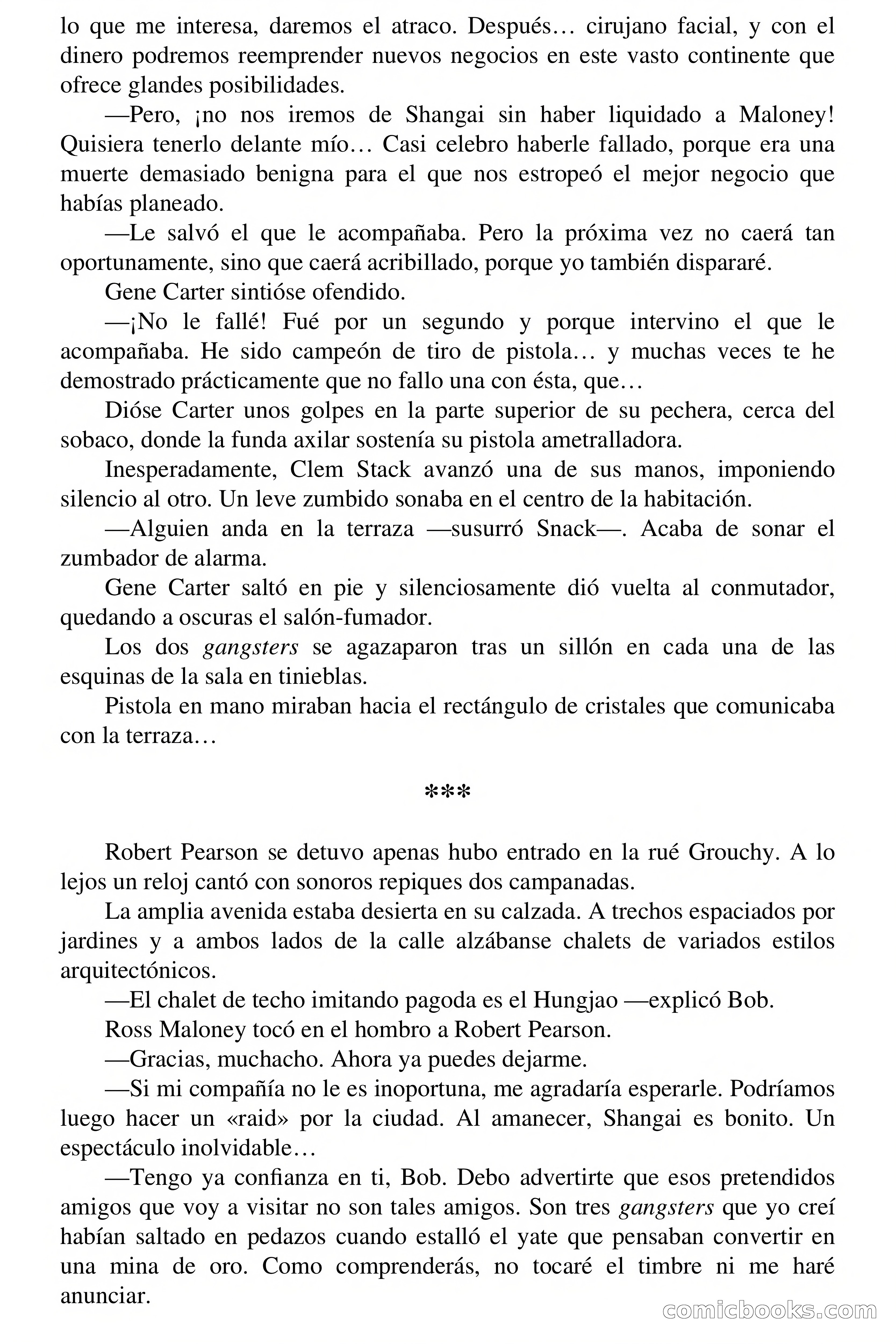 Capitán Pantera: Terror en el Jai-Alai — page 42 of 70