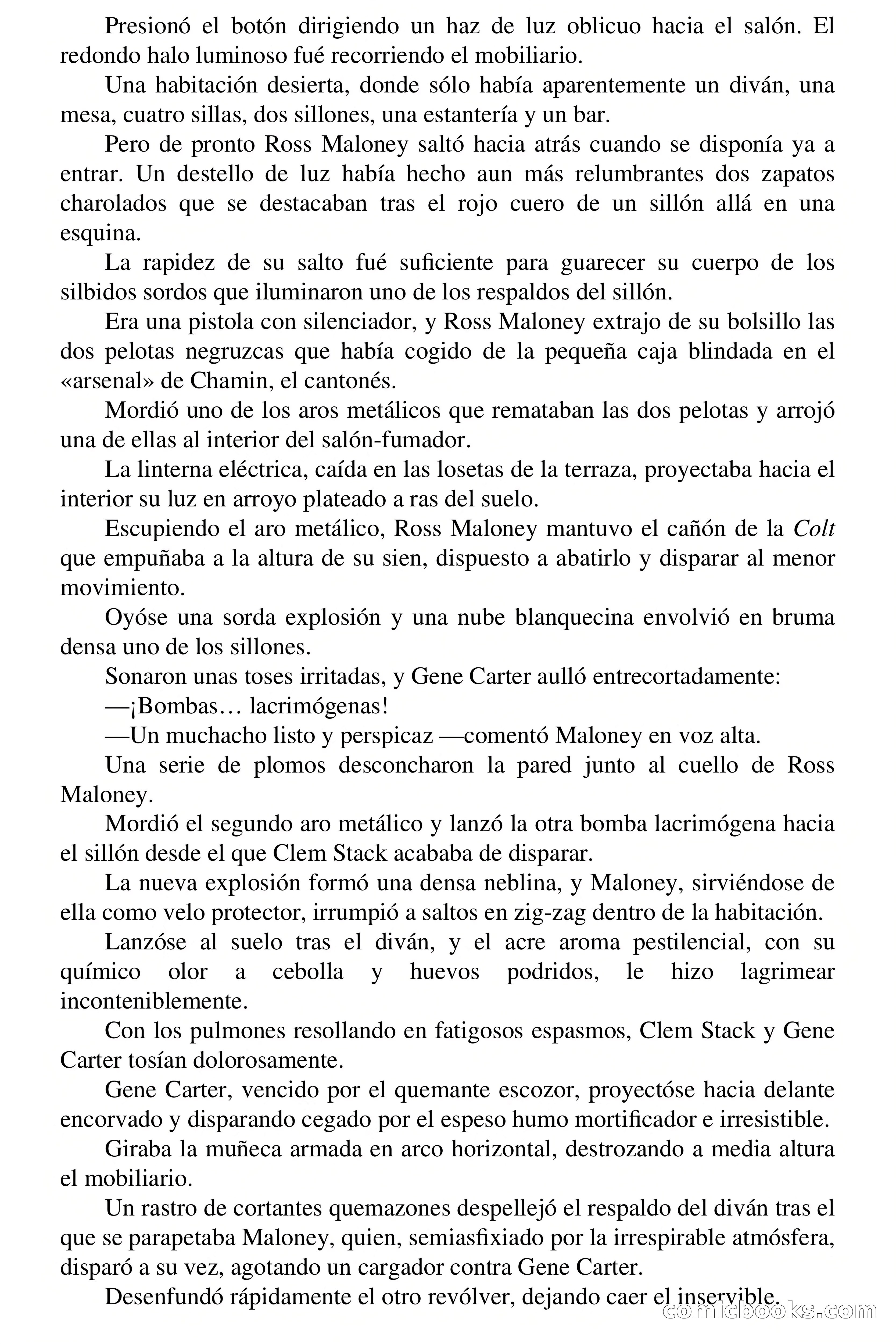 Capitán Pantera: Terror en el Jai-Alai — page 45 of 70