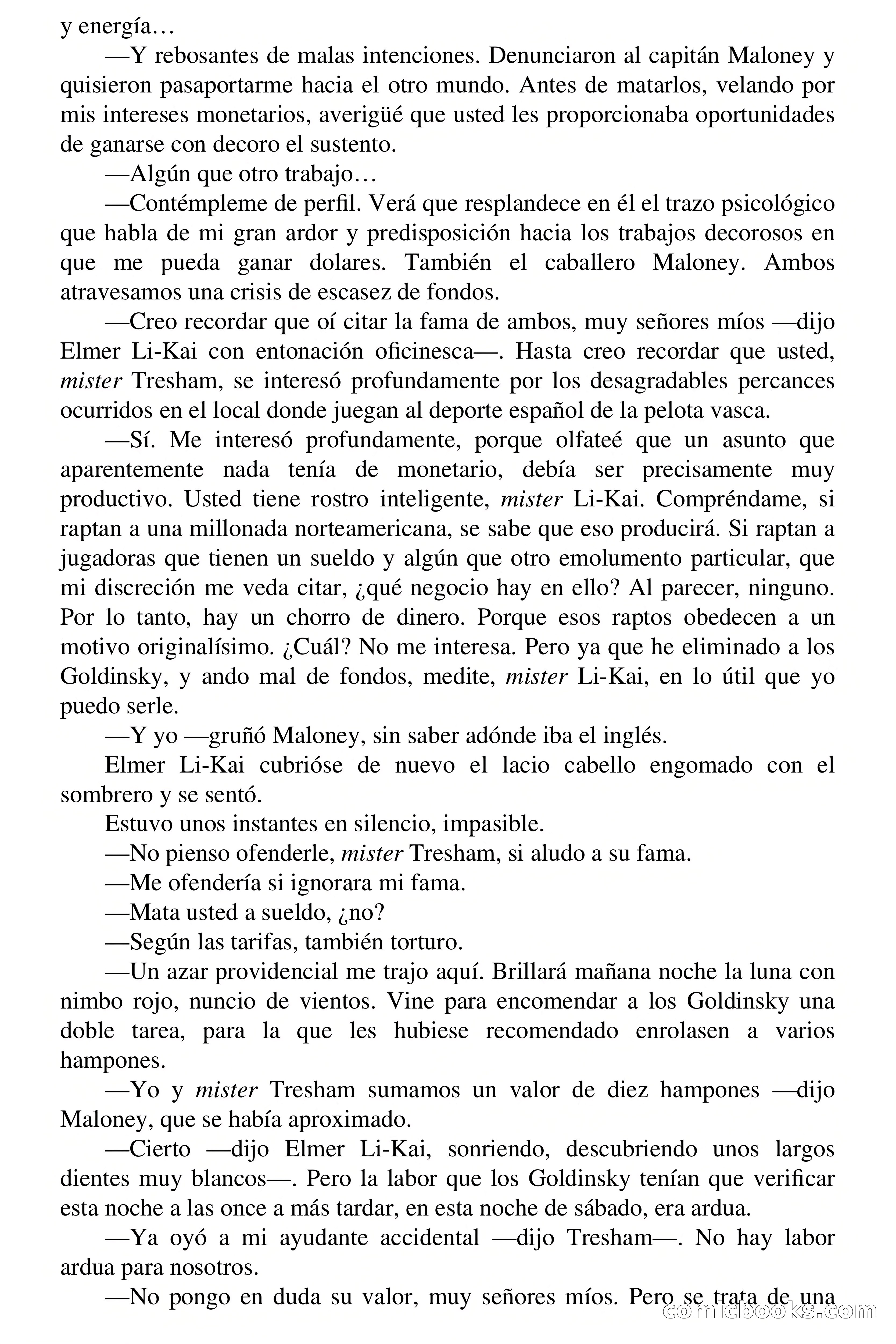 Capitán Pantera: Terror en el Jai-Alai — page 53 of 70