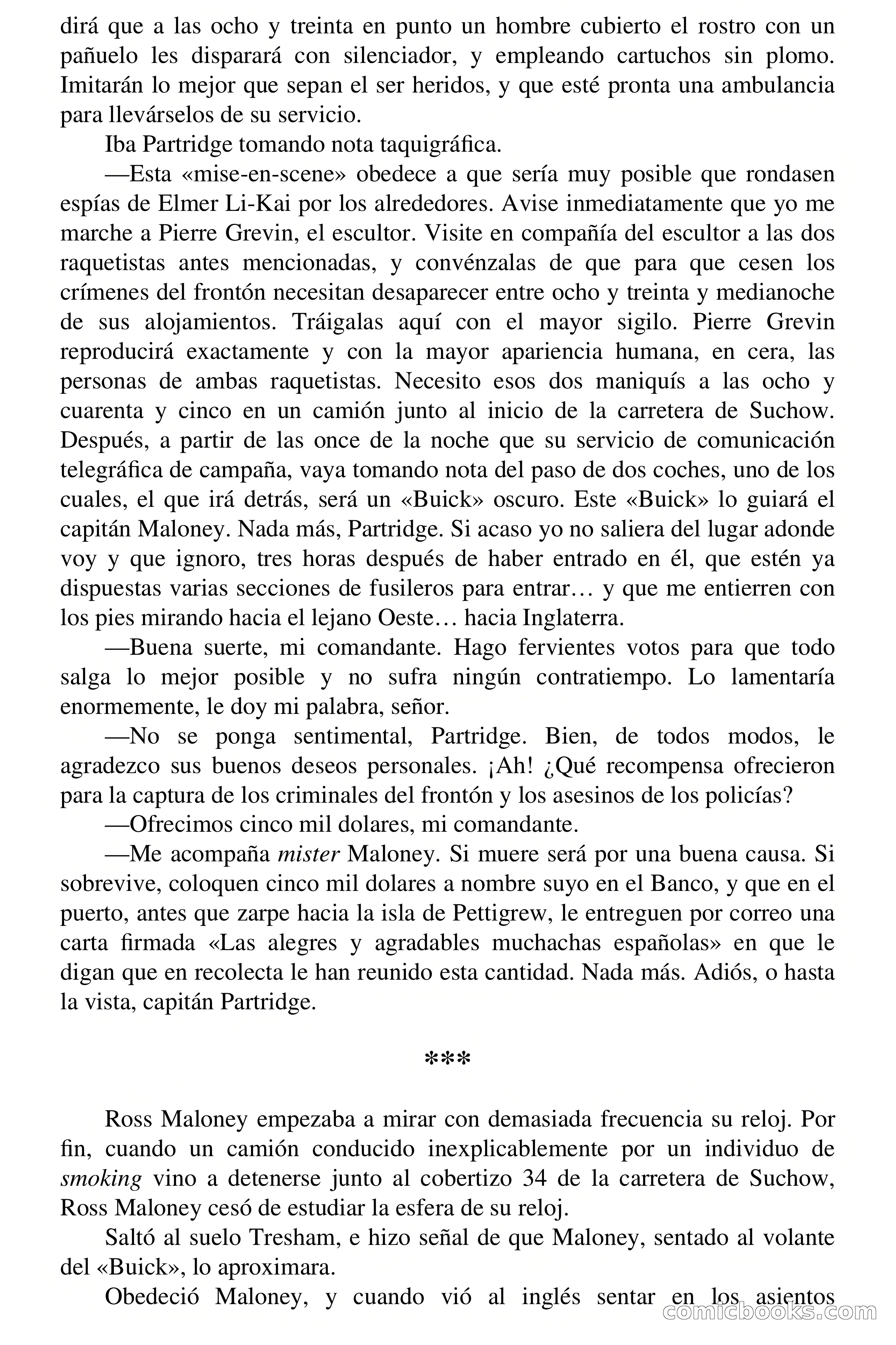 Capitán Pantera: Terror en el Jai-Alai — page 57 of 70