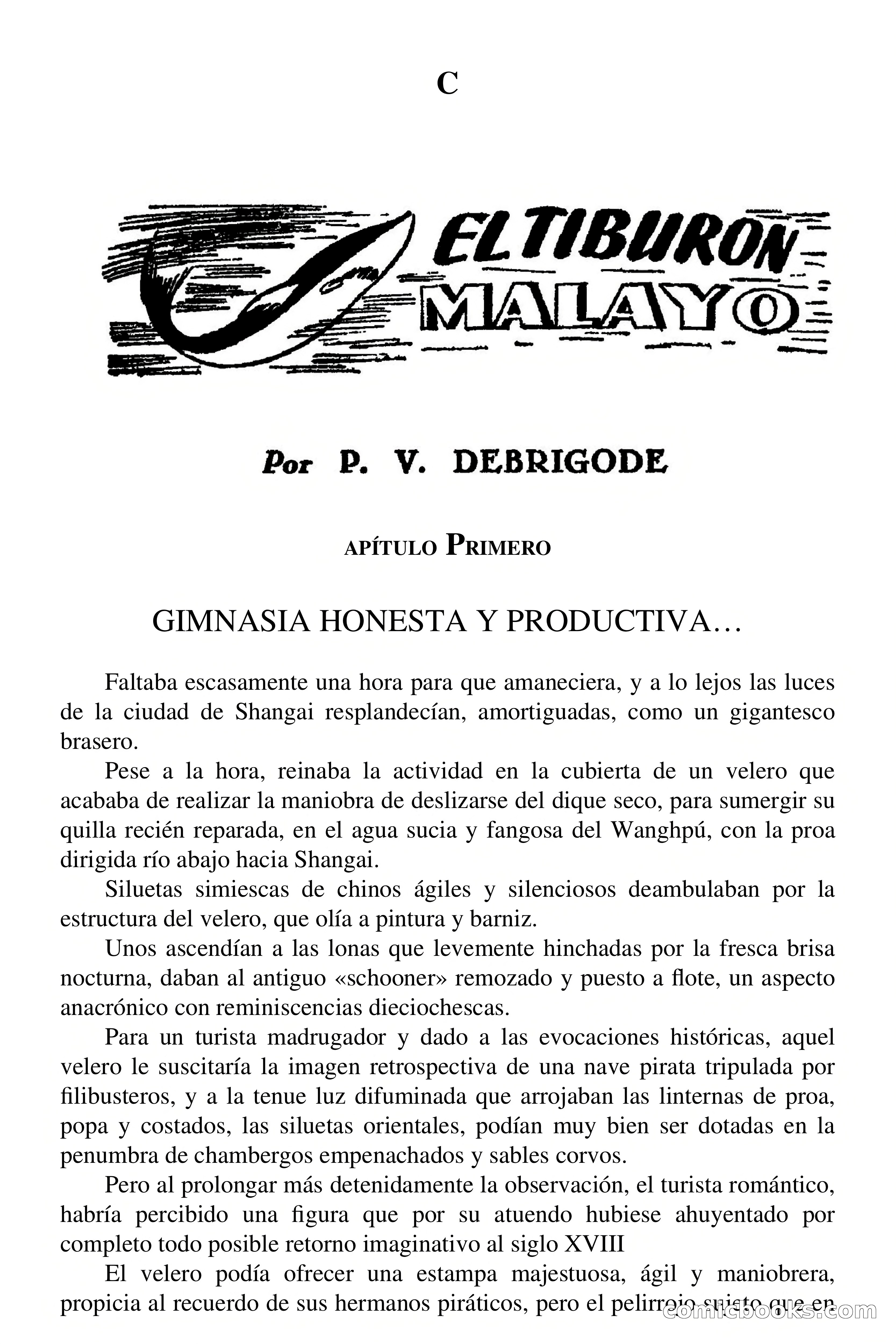 Capitán Pantera: El tiburón malayo — page 4 of 71