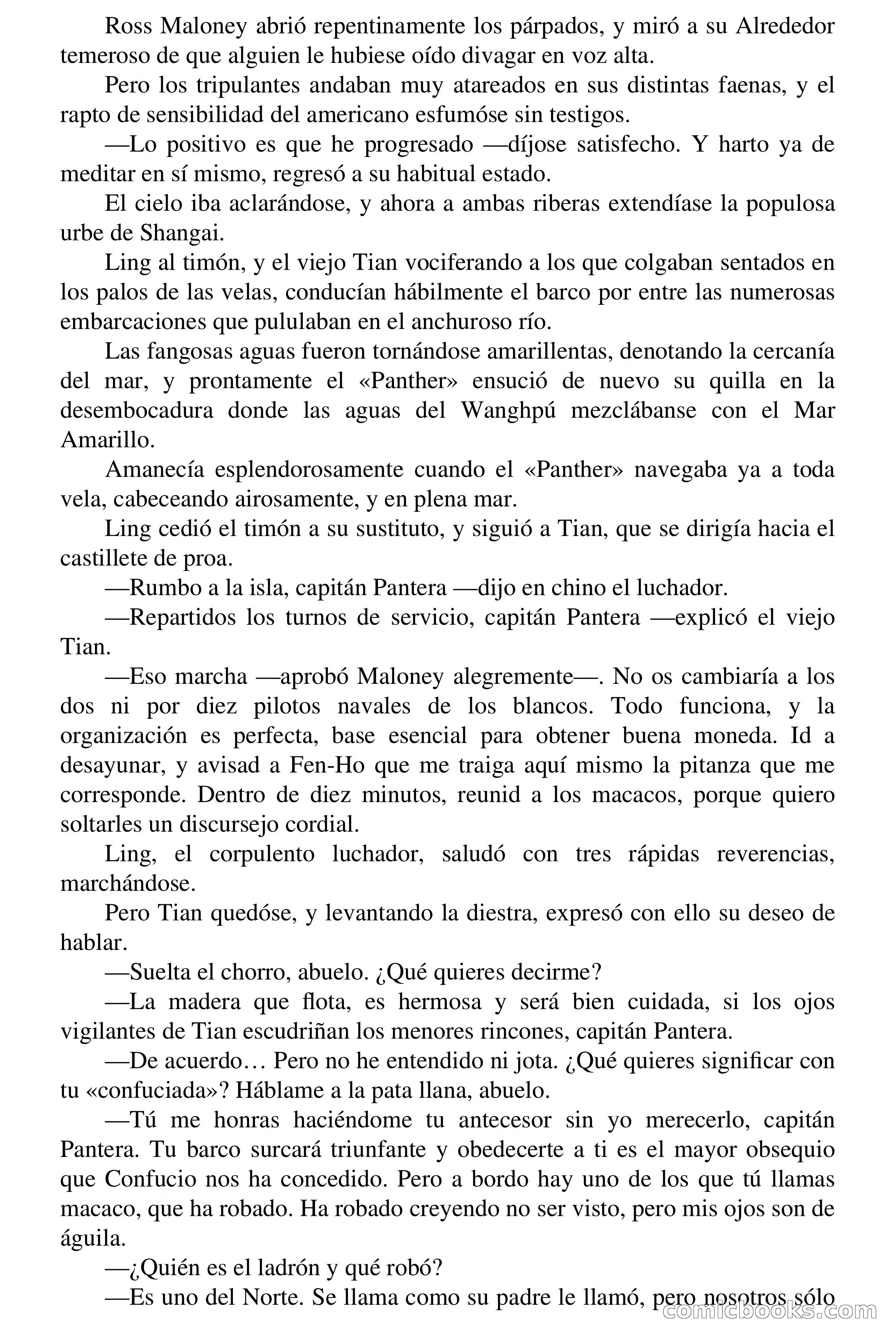 Capitán Pantera: El tiburón malayo — page 6 of 71
