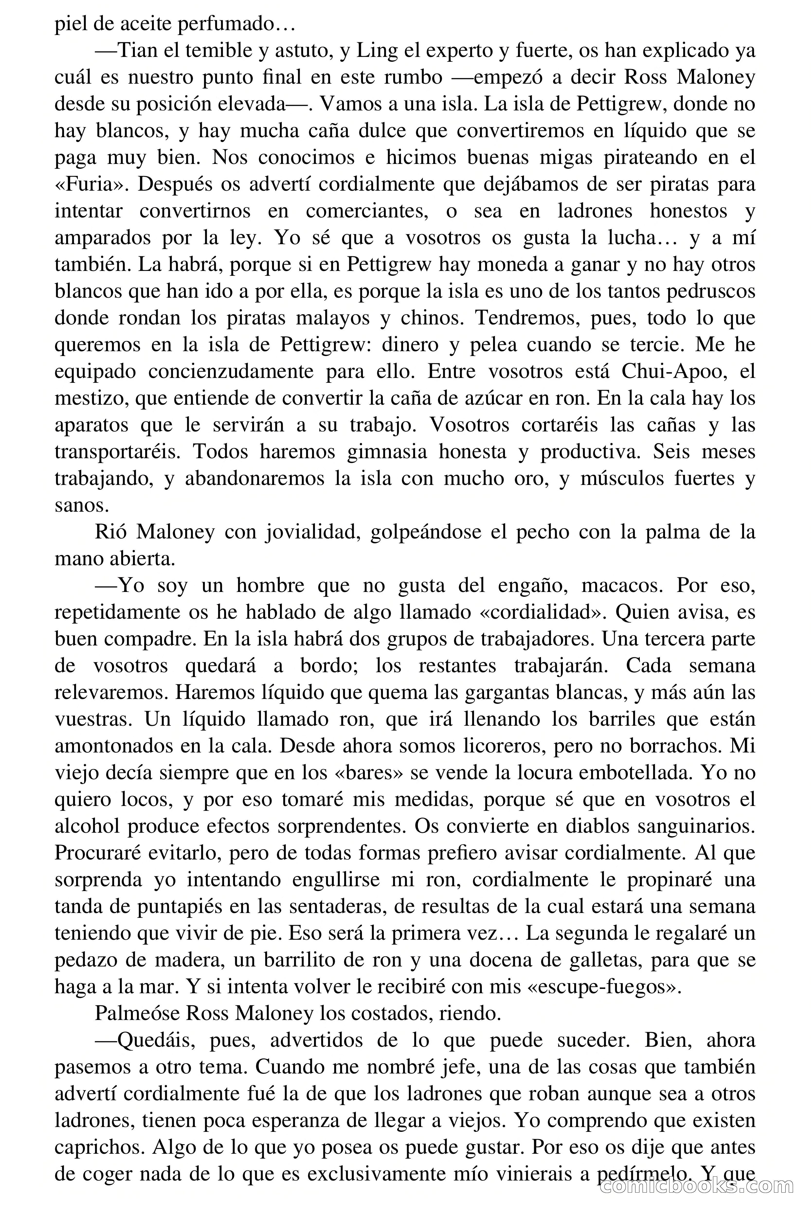 Capitán Pantera: El tiburón malayo — page 8 of 71