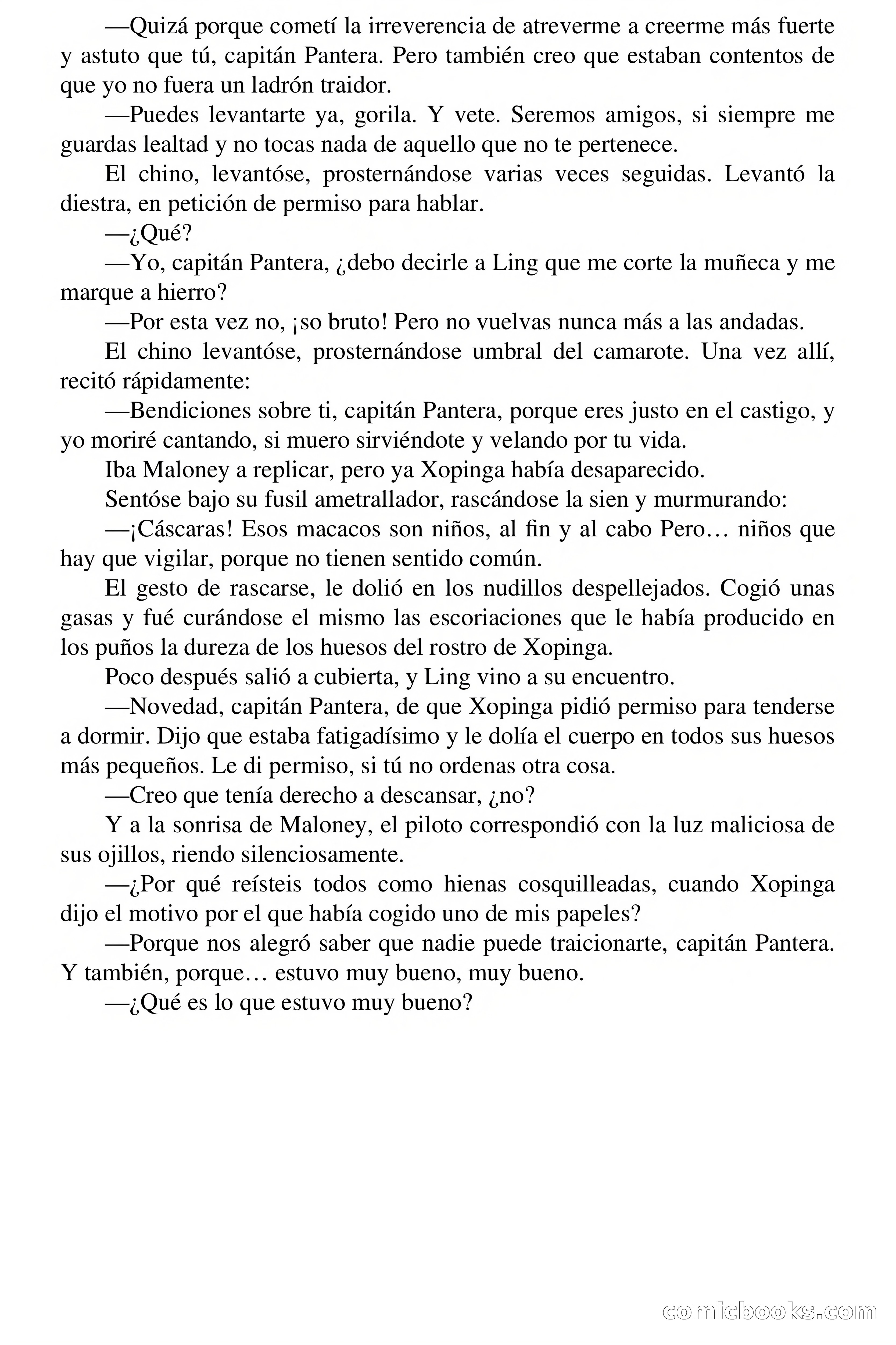 Capitán Pantera: El tiburón malayo — page 15 of 71