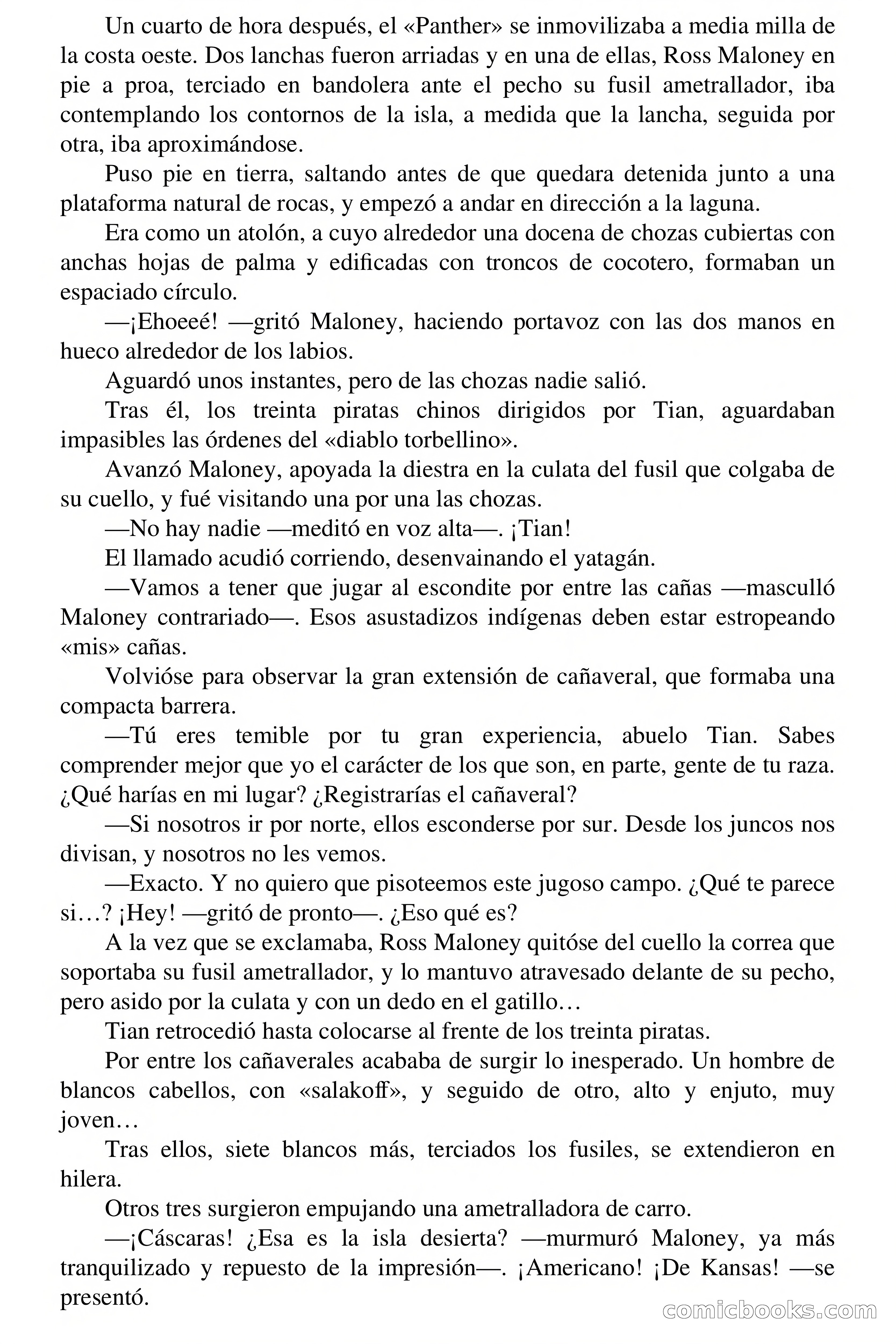 Capitán Pantera: El tiburón malayo — page 27 of 71
