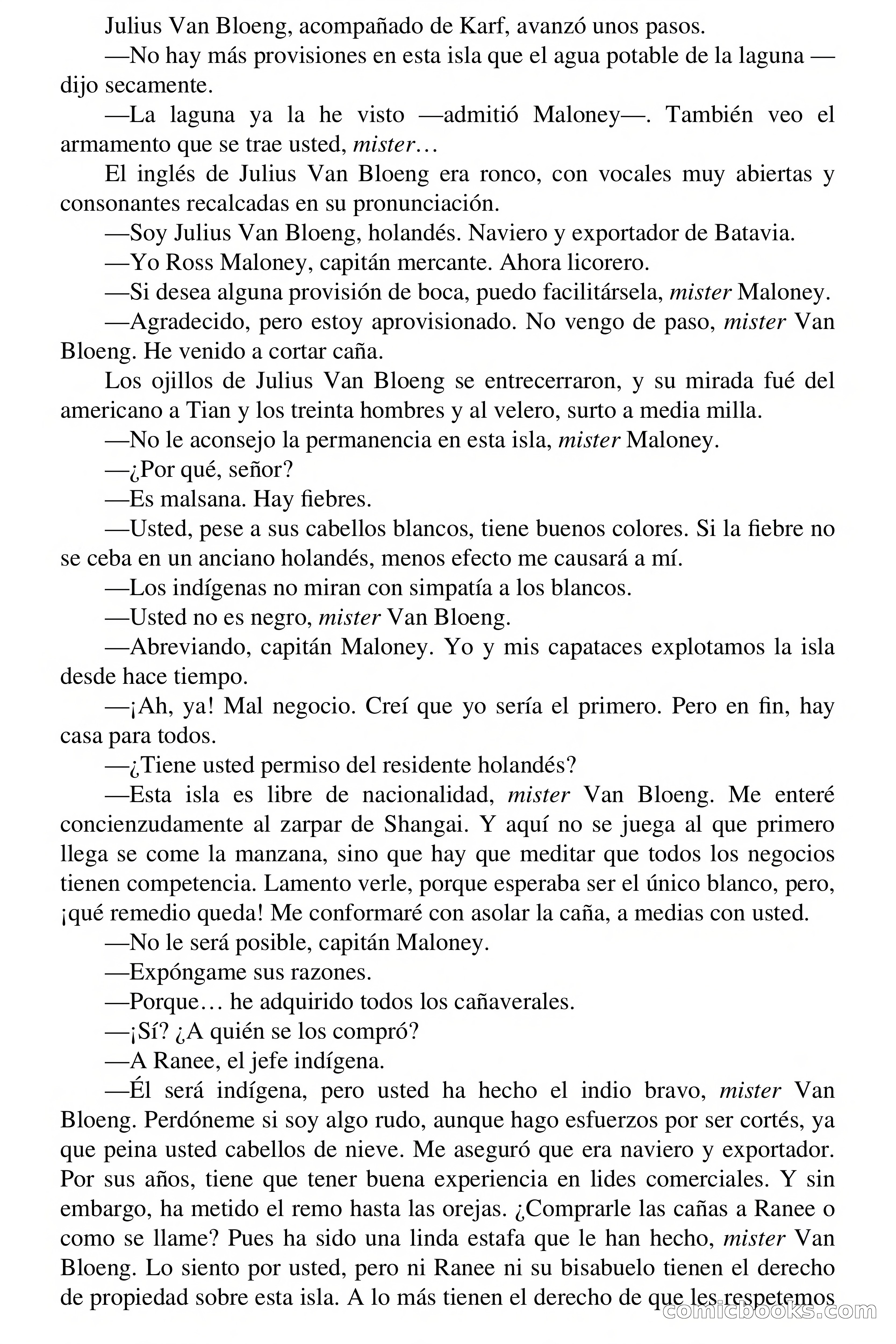 Capitán Pantera: El tiburón malayo — page 28 of 71