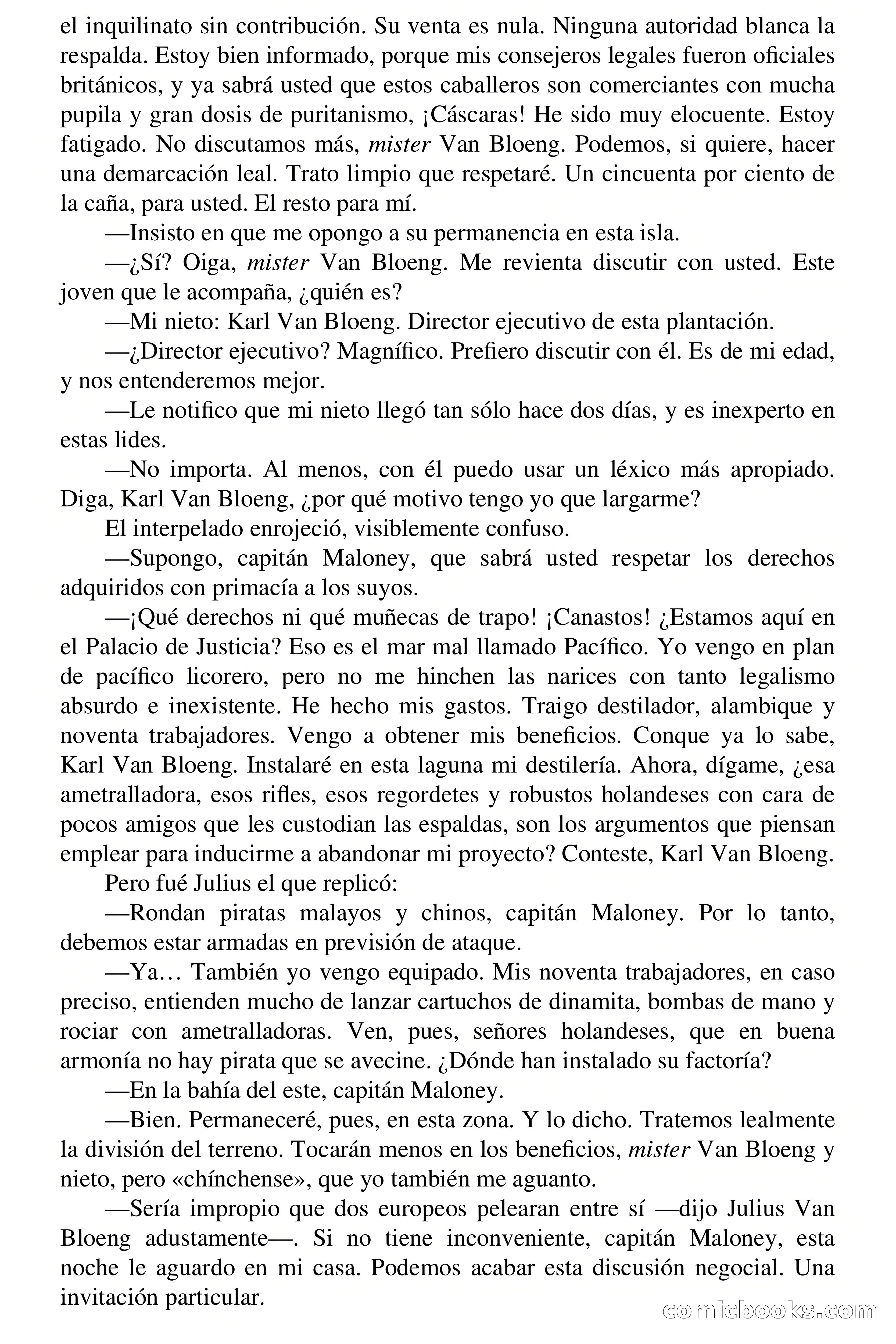 Capitán Pantera: El tiburón malayo — page 29 of 71