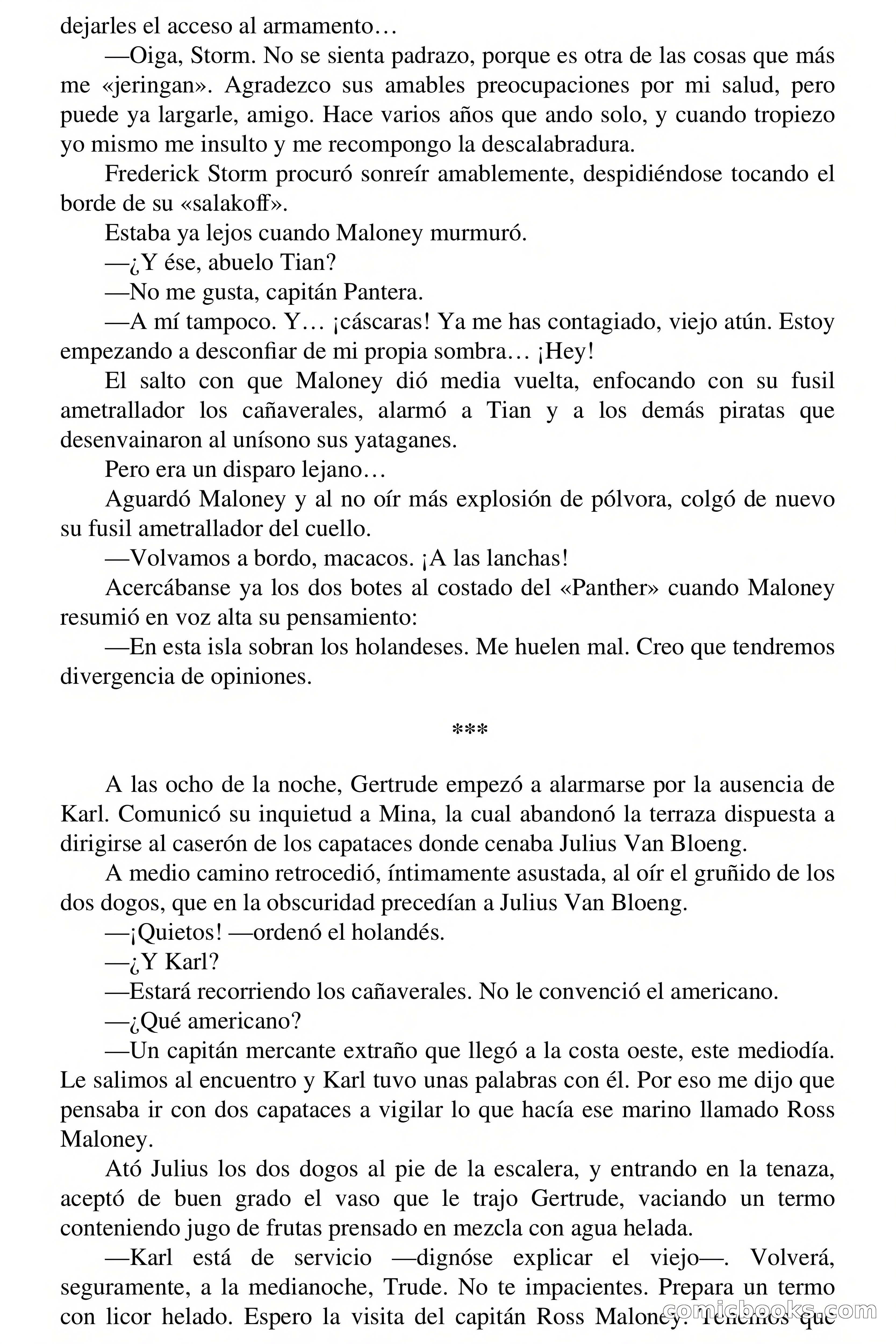 Capitán Pantera: El tiburón malayo — page 34 of 71