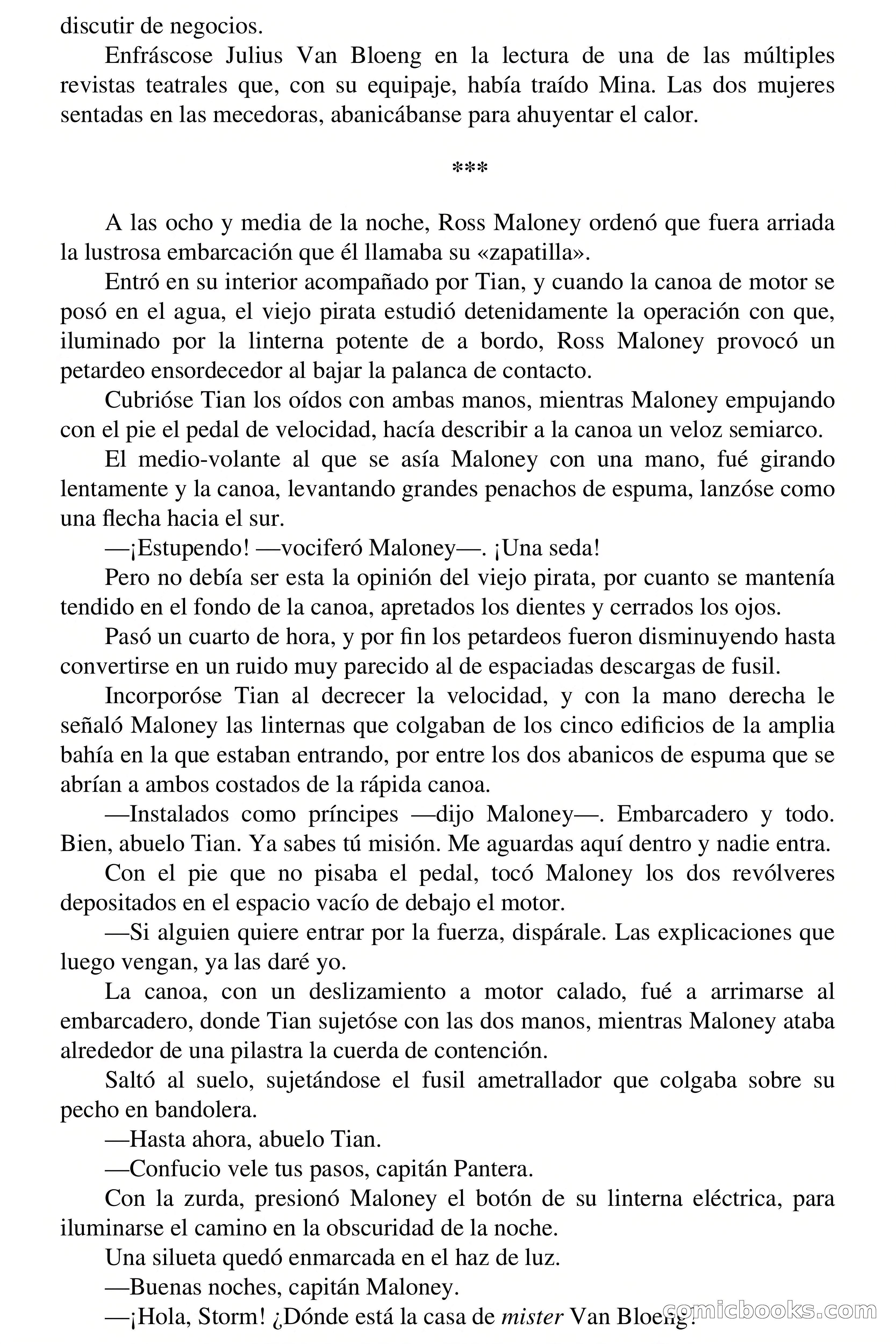 Capitán Pantera: El tiburón malayo — page 35 of 71